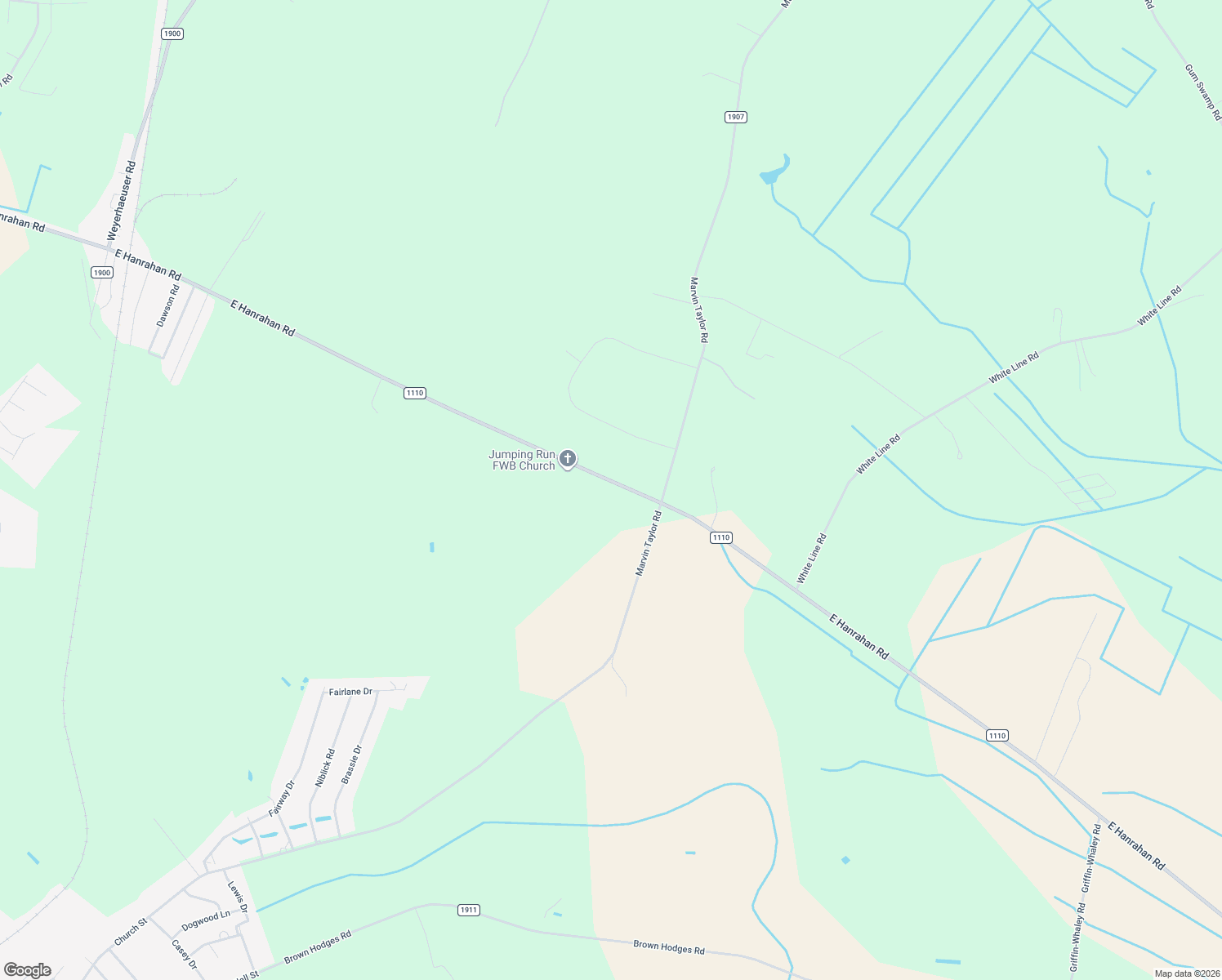 map of restaurants, bars, coffee shops, grocery stores, and more near 946 East Hanrahan Road in Grifton