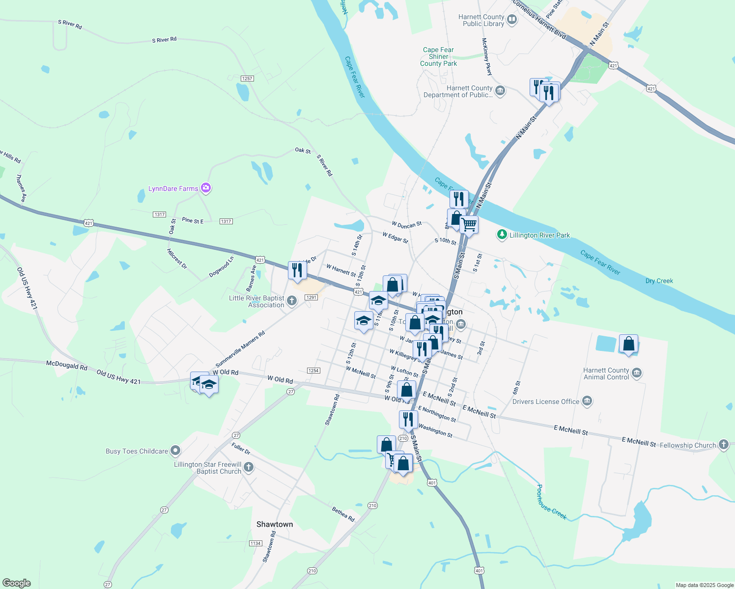 502 West Front Street, Lillington NC Walk Score