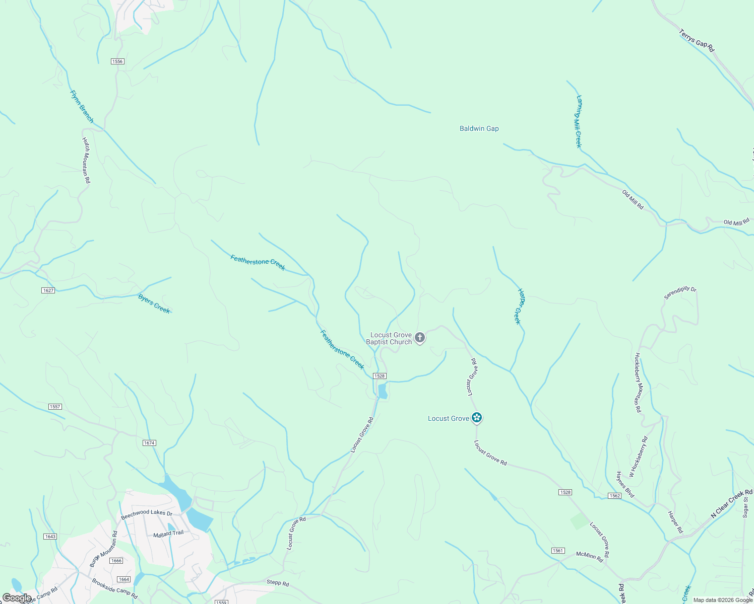 map of restaurants, bars, coffee shops, grocery stores, and more near 1792 Locust Grove Road in Hendersonville