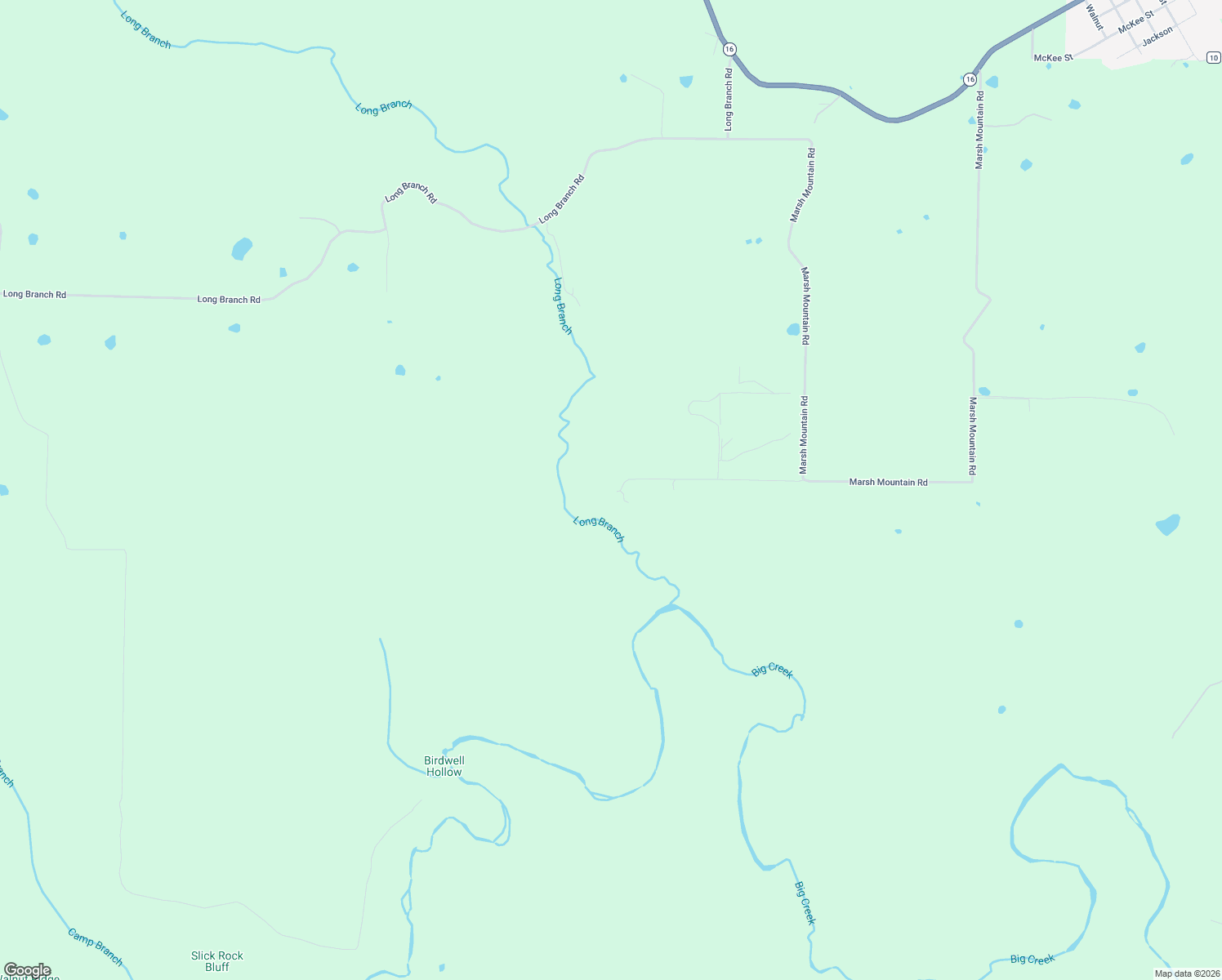 map of restaurants, bars, coffee shops, grocery stores, and more near 979 Marsh Mountain Road in Heber Springs