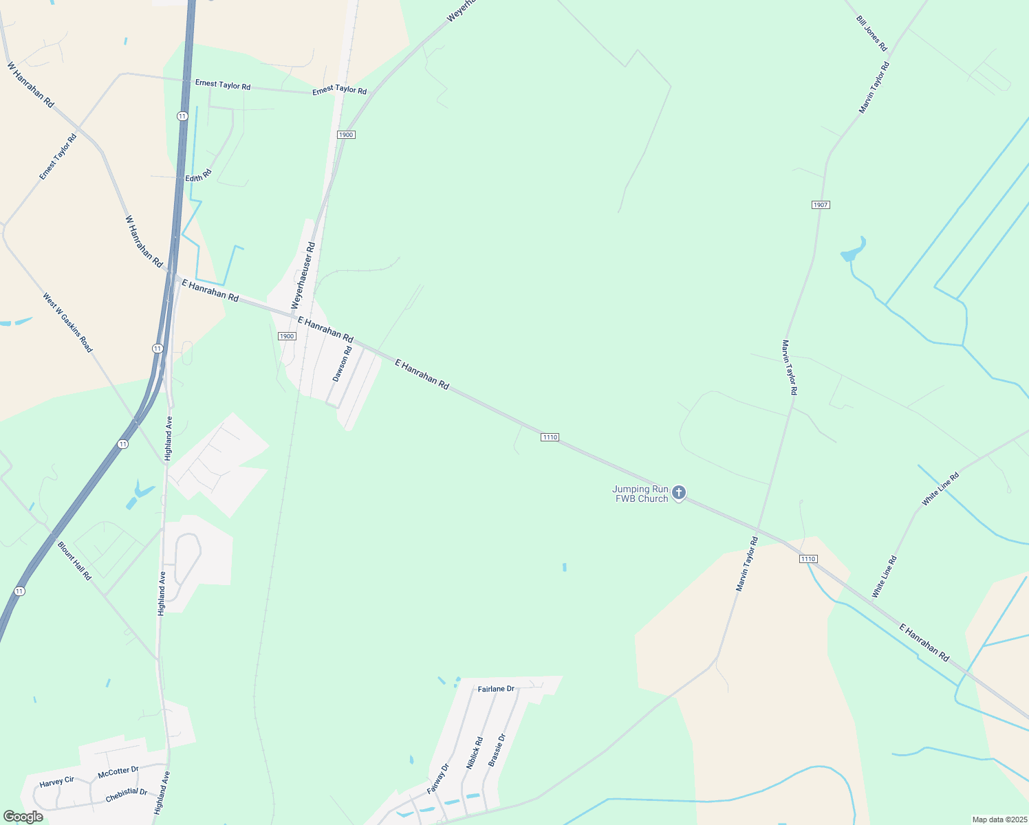 map of restaurants, bars, coffee shops, grocery stores, and more near 635 East Hanrahan Road in Grifton