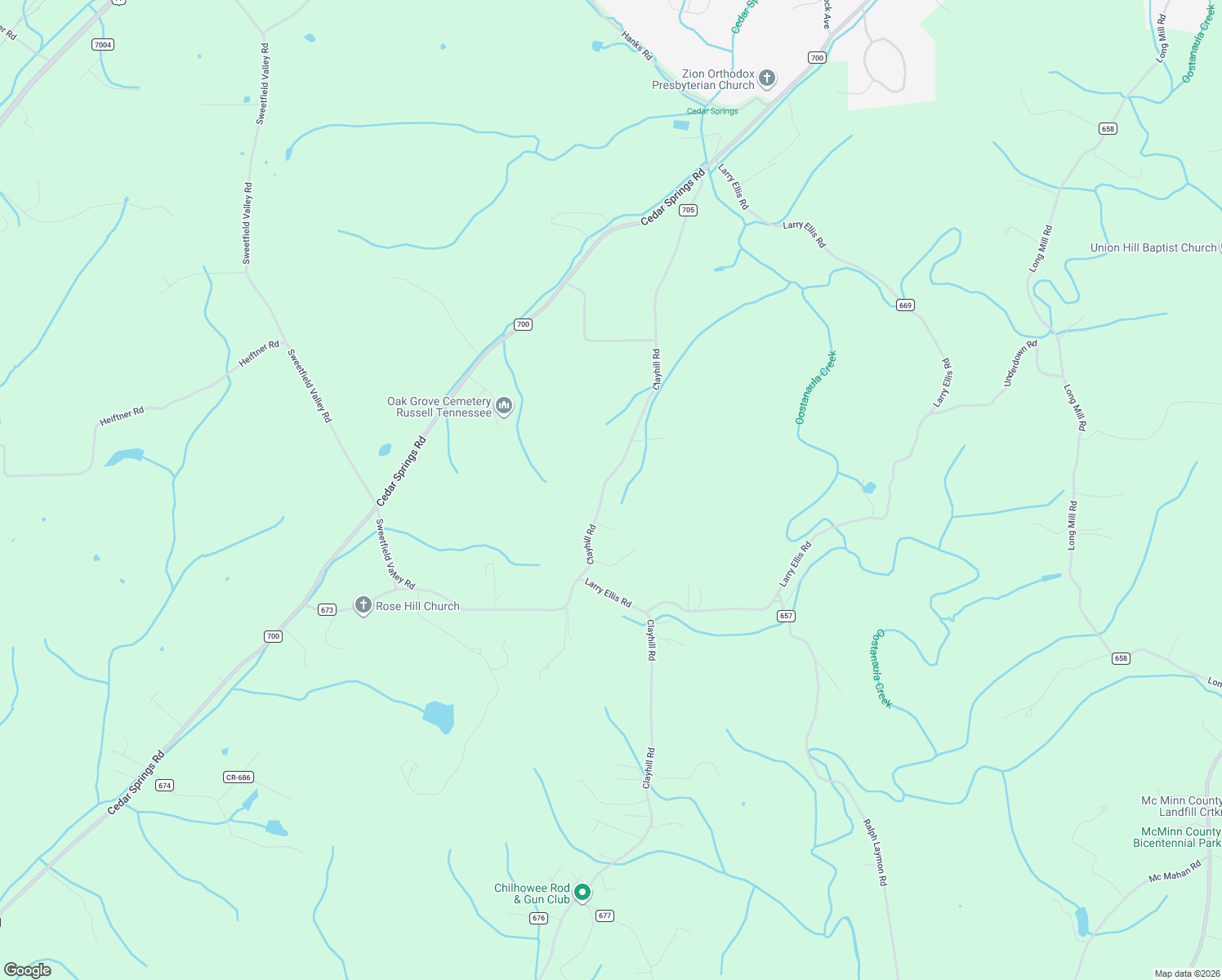map of restaurants, bars, coffee shops, grocery stores, and more near 313 County Road 675 in Athens