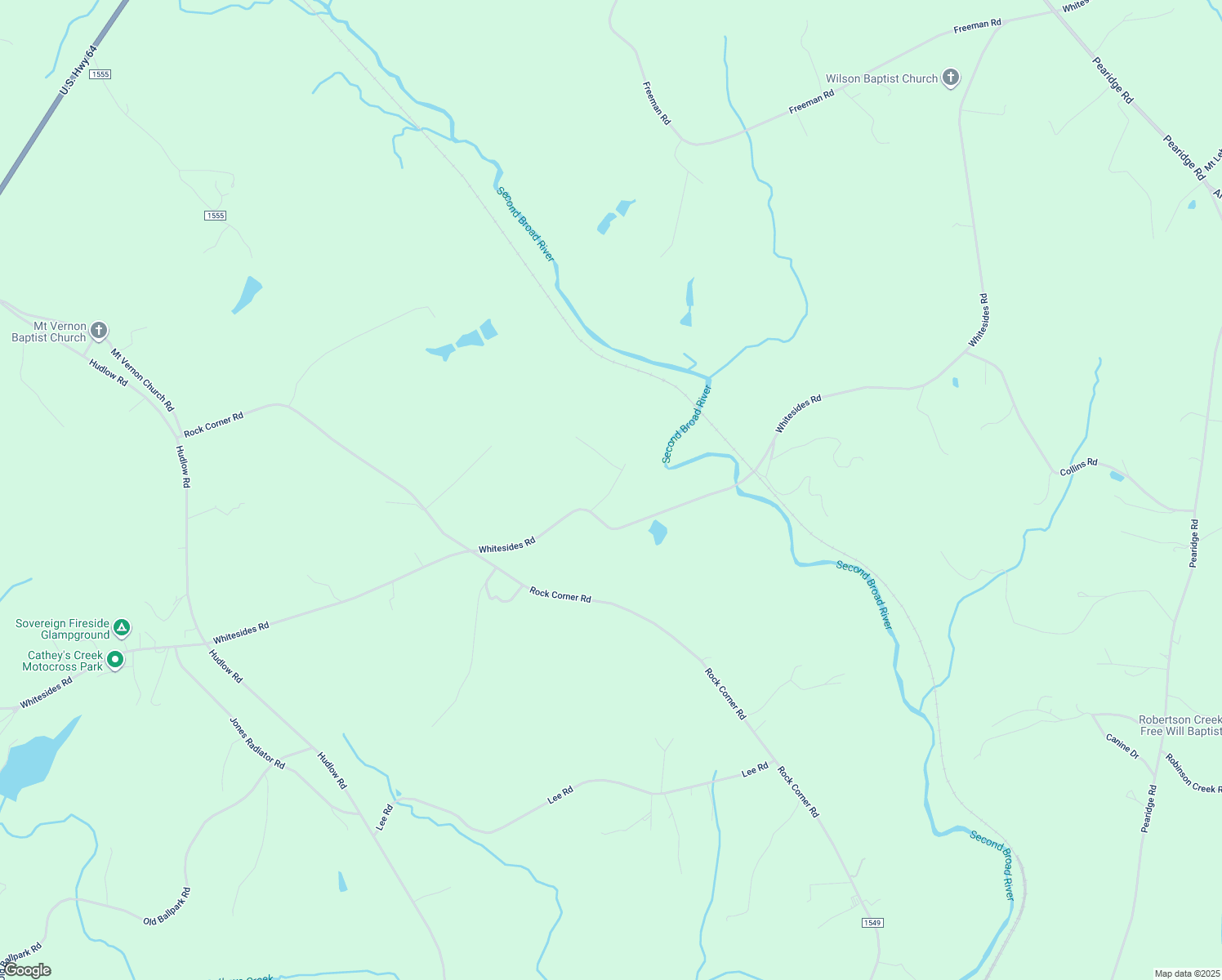 map of restaurants, bars, coffee shops, grocery stores, and more near Hutchins Hollow Road in Rutherford County