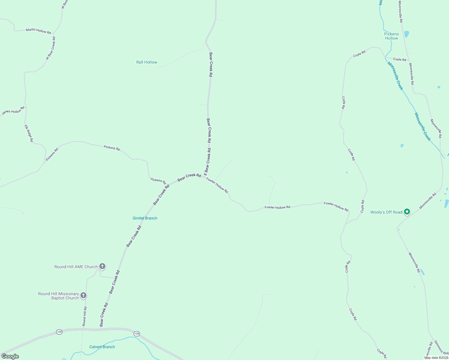 map of restaurants, bars, coffee shops, grocery stores, and more near 1927 Fowler Hollow Road in Lynnville