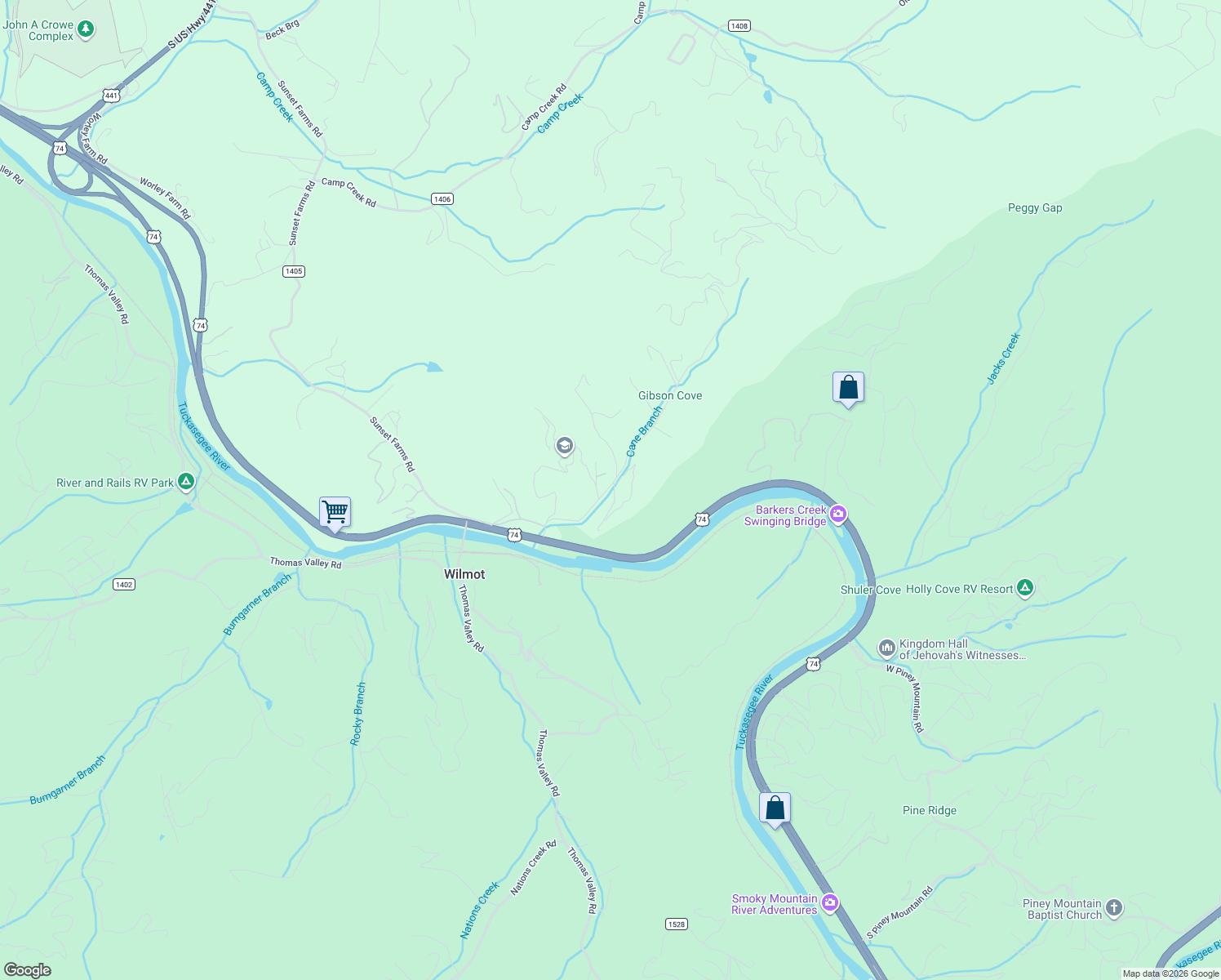 map of restaurants, bars, coffee shops, grocery stores, and more near 248 Bradley Branch Road in Whittier