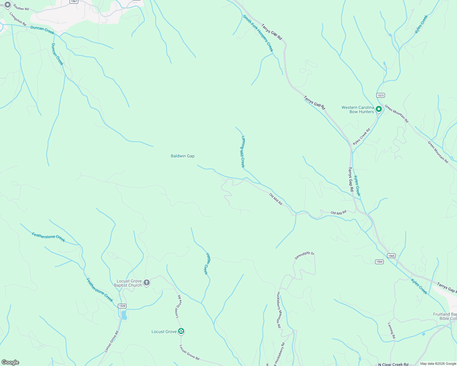 map of restaurants, bars, coffee shops, grocery stores, and more near 1443 Old Mill Road in Hendersonville