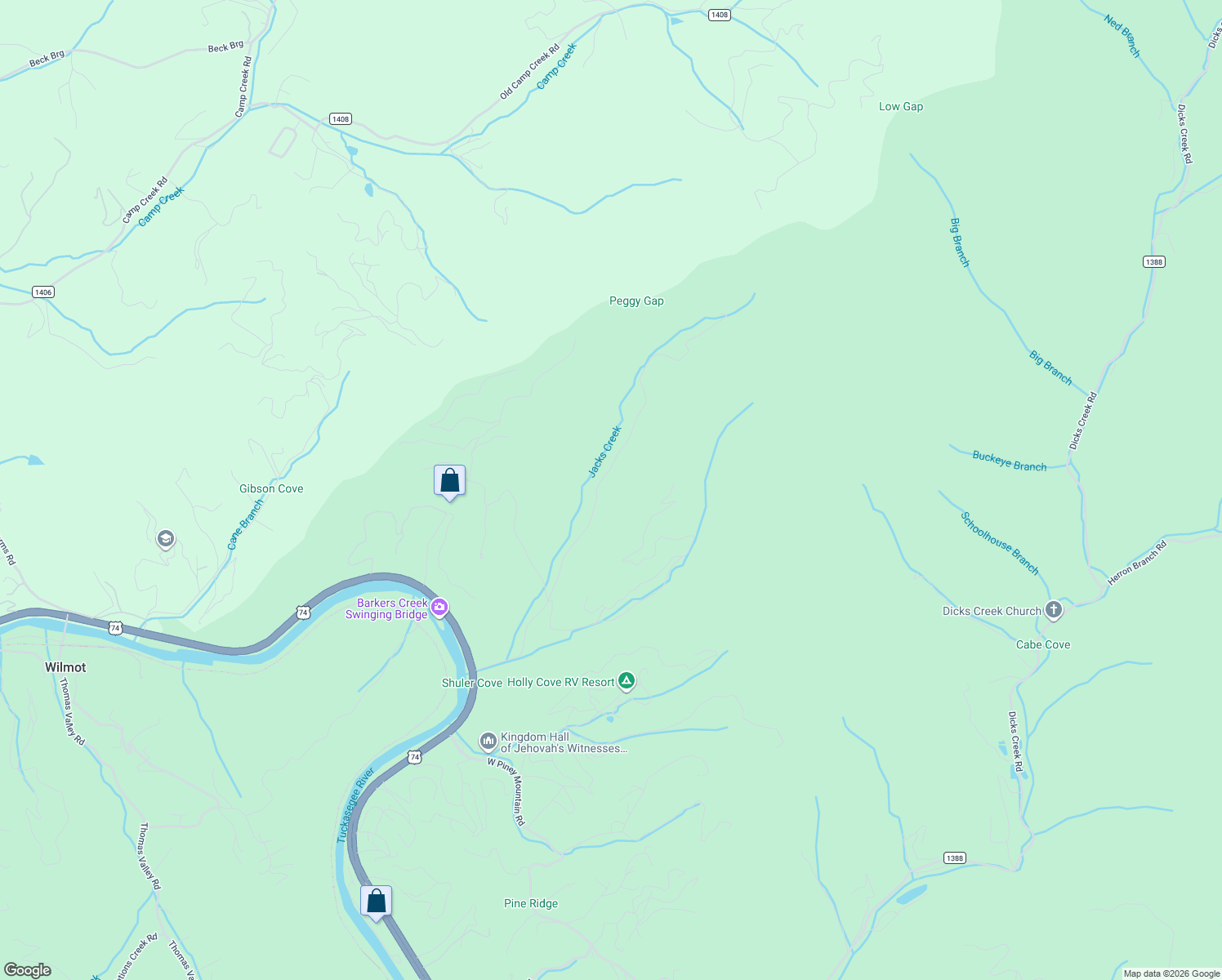 map of restaurants, bars, coffee shops, grocery stores, and more near 11 Smoky Cove Road in Whittier