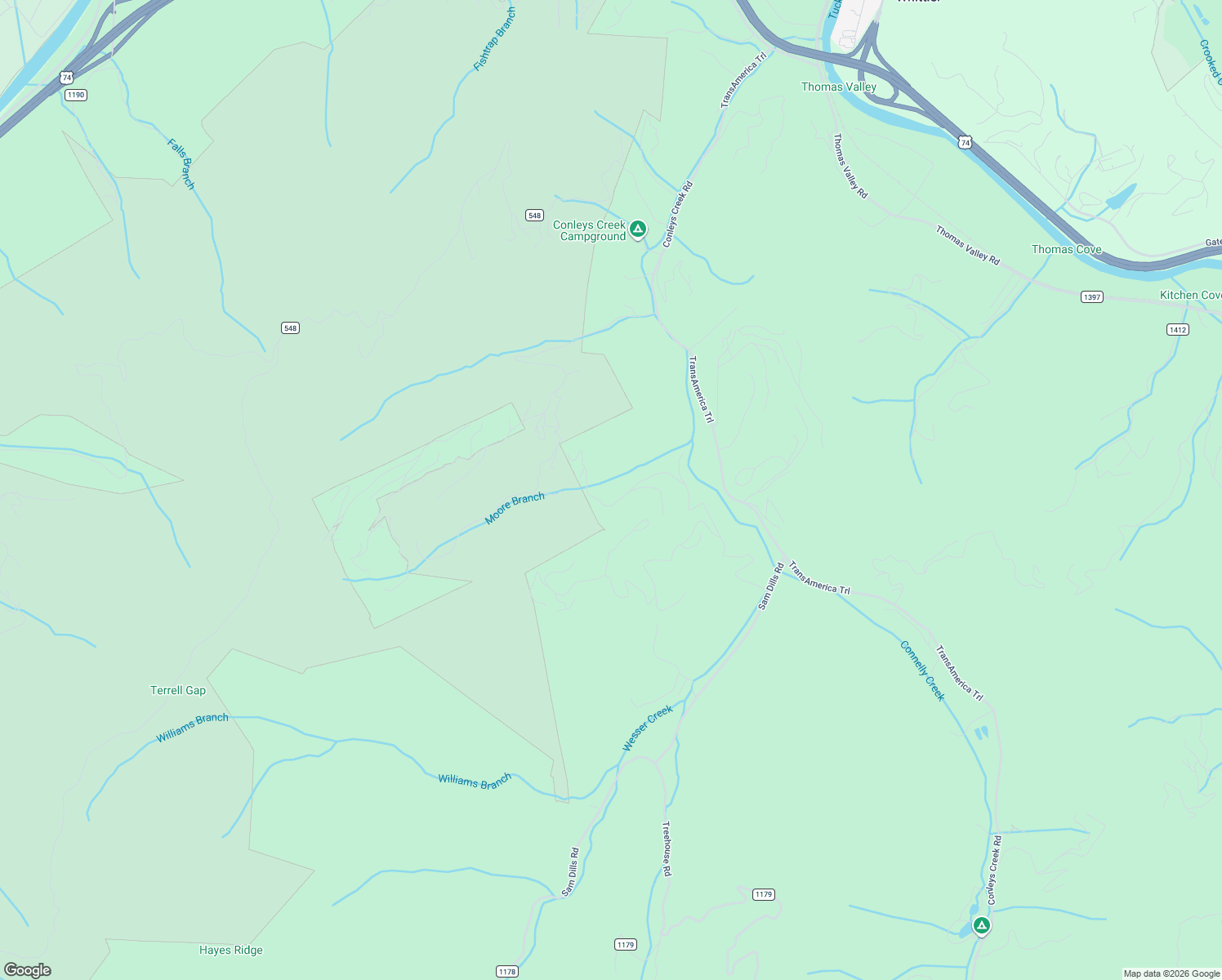 map of restaurants, bars, coffee shops, grocery stores, and more near 3 Kaiamiter Mountain Road in Whittier