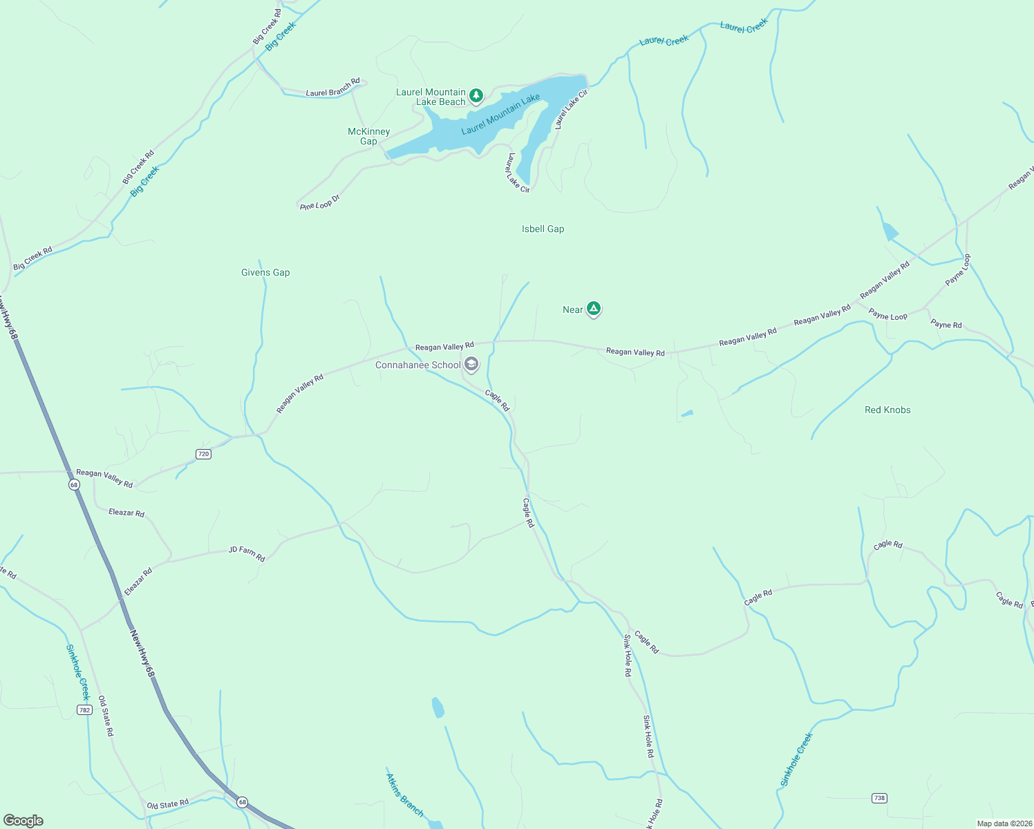 map of restaurants, bars, coffee shops, grocery stores, and more near 167 Cagle Rd in Tellico Plains