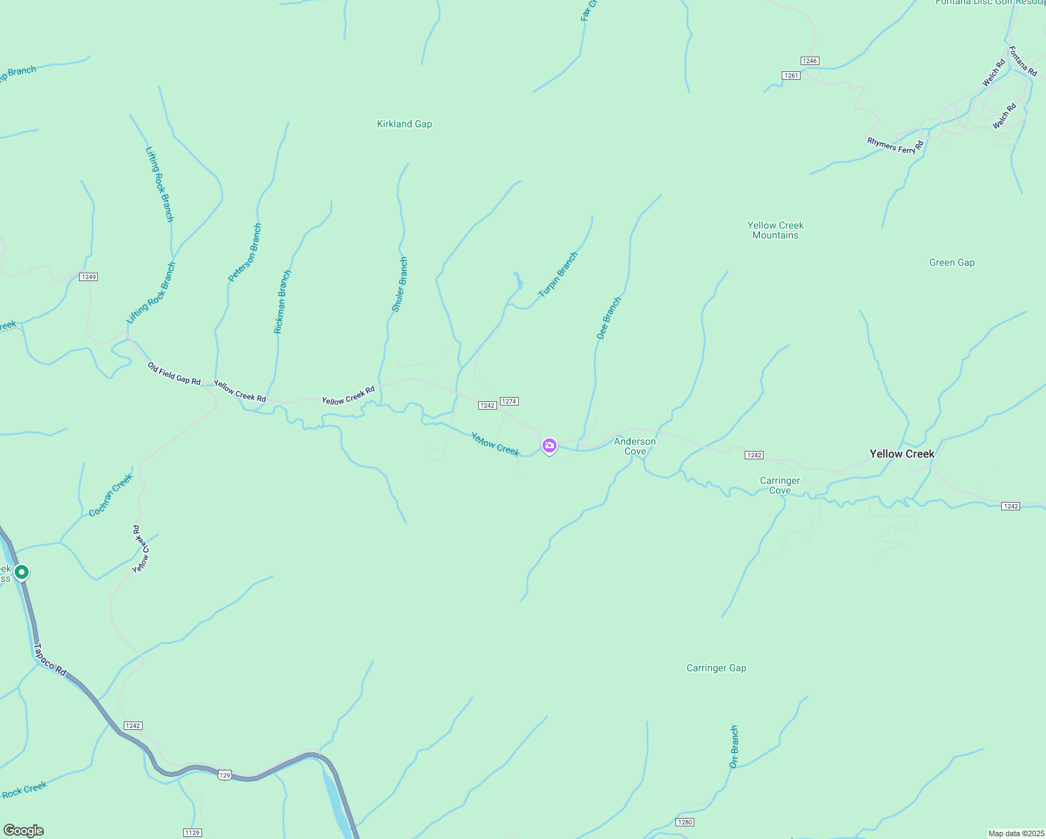 map of restaurants, bars, coffee shops, grocery stores, and more near 3447 Yellow Creek Road in Robbinsville
