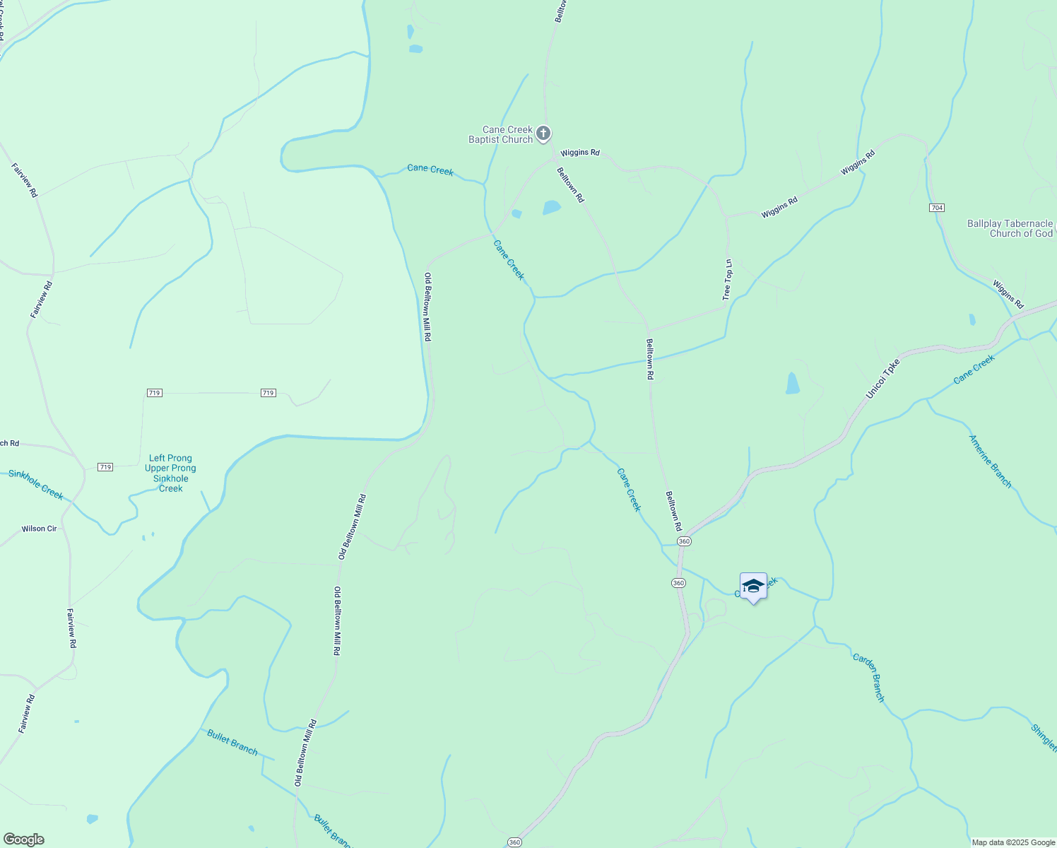 map of restaurants, bars, coffee shops, grocery stores, and more near 185 Bivens Rd in Tellico Plains