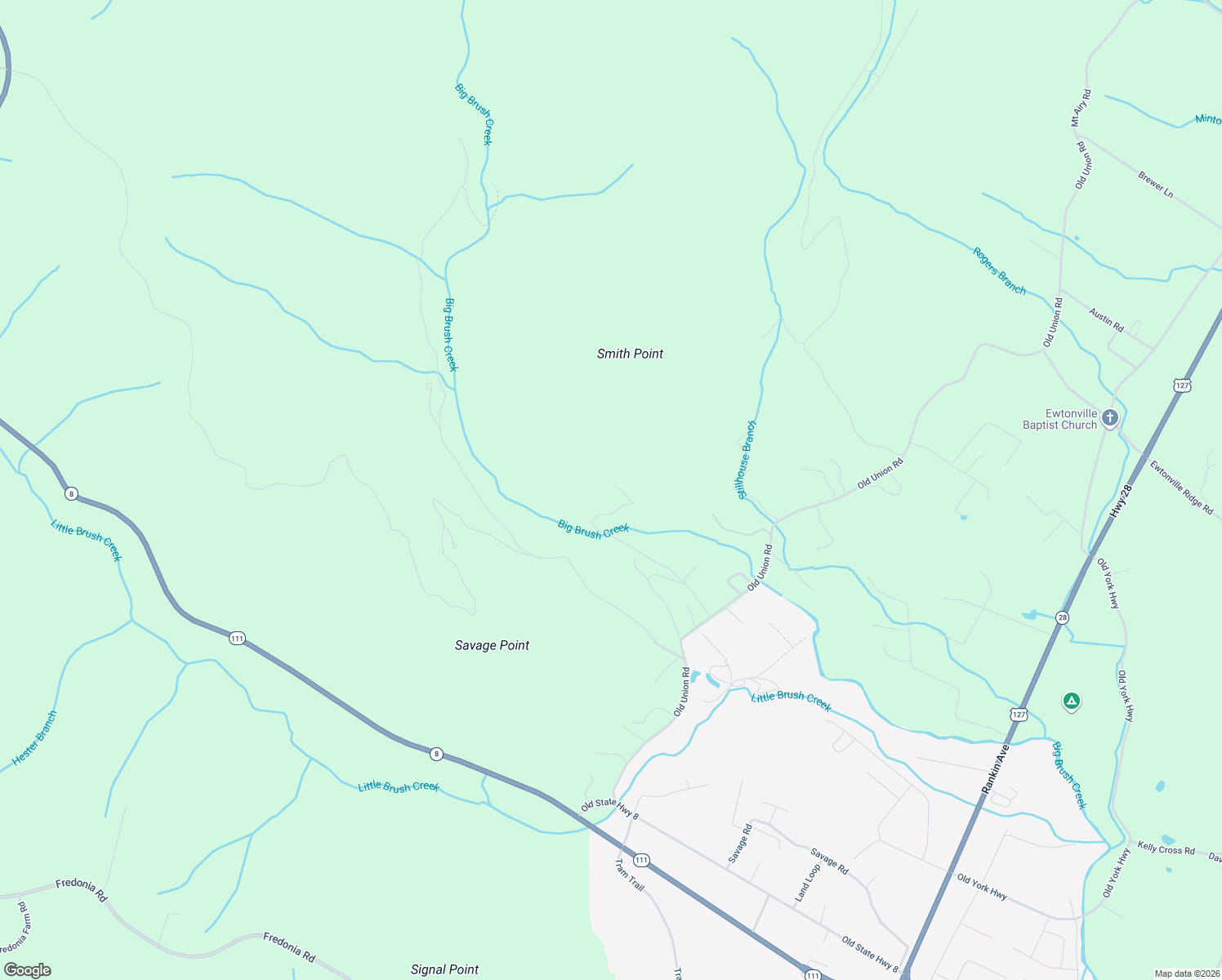 map of restaurants, bars, coffee shops, grocery stores, and more near 496 Boyd Road in Dunlap