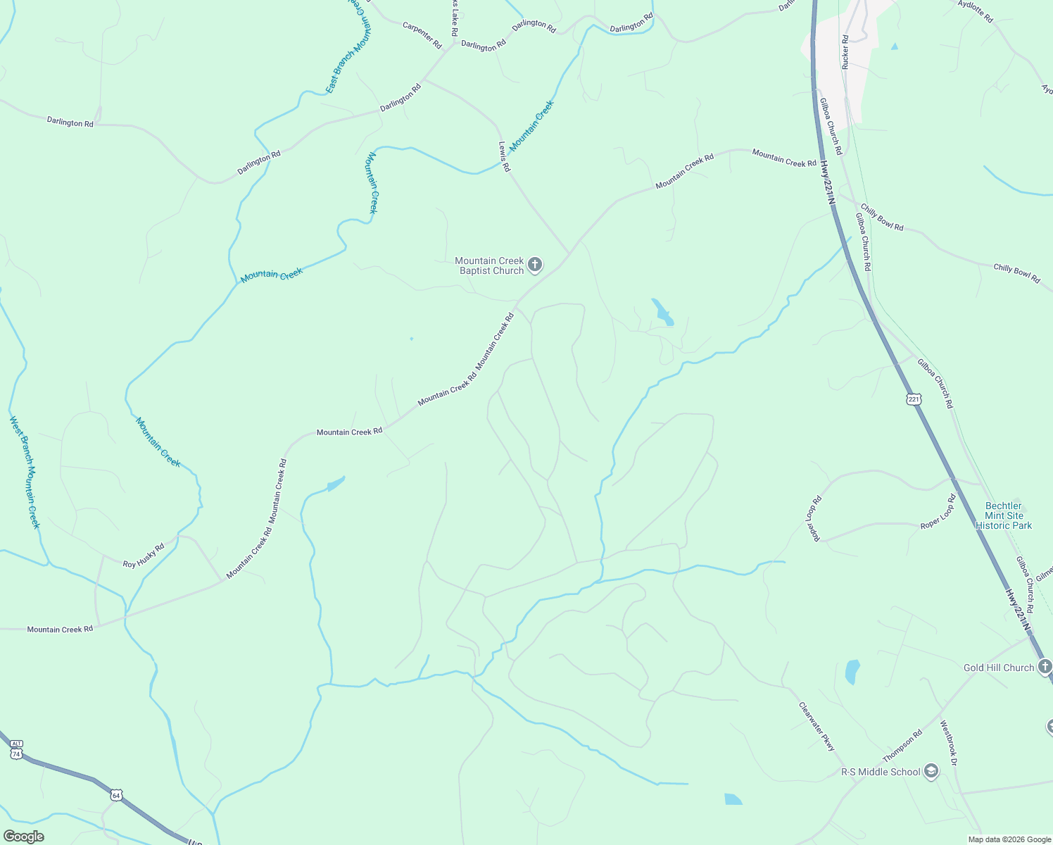 map of restaurants, bars, coffee shops, grocery stores, and more near 212 Midnight Pass in Rutherfordton