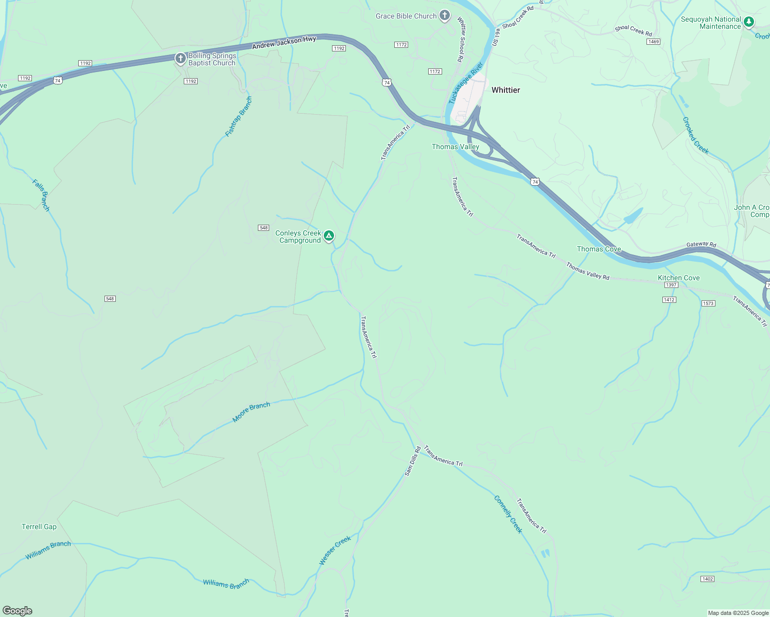 map of restaurants, bars, coffee shops, grocery stores, and more near 8 Pine Bluff in Whittier