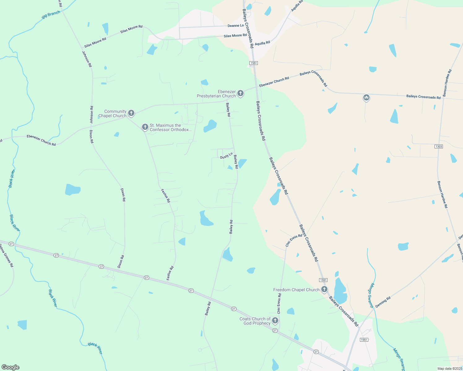 map of restaurants, bars, coffee shops, grocery stores, and more near 26 Theodore Lane in Coats