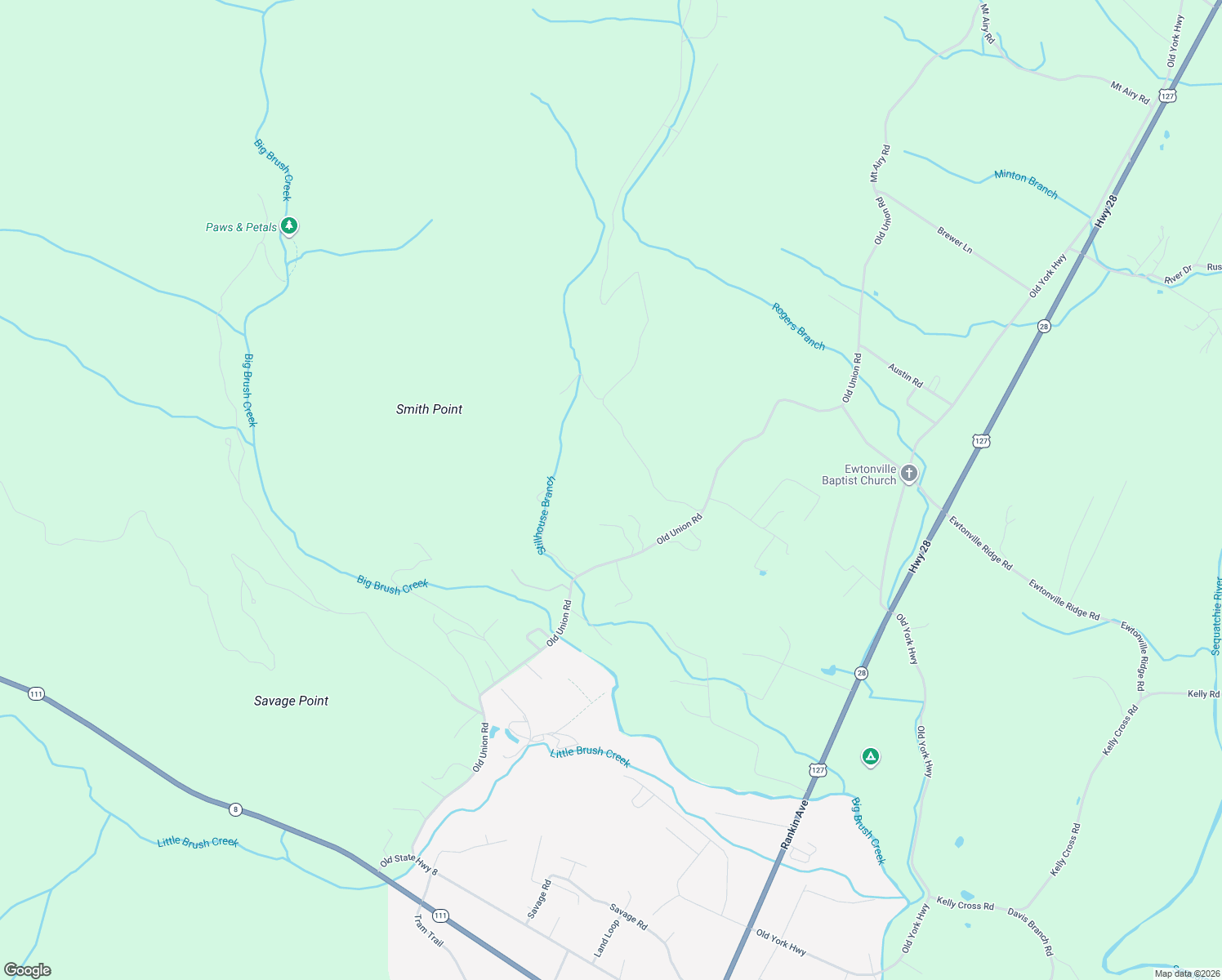 map of restaurants, bars, coffee shops, grocery stores, and more near 307 Smith Mountain Road in Dunlap