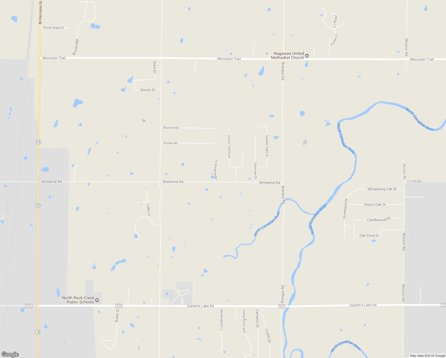 map of restaurants, bars, coffee shops, grocery stores, and more near 43502 Wolverine Road in Shawnee