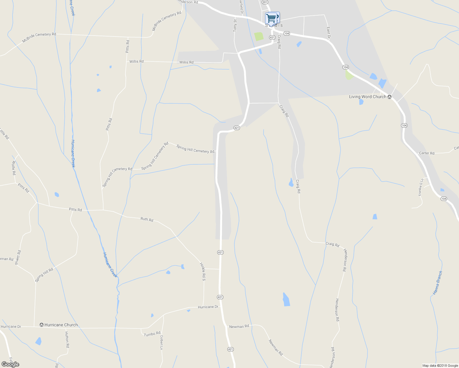 map of restaurants, bars, coffee shops, grocery stores, and more near 330 Hinkle Road in Sardis