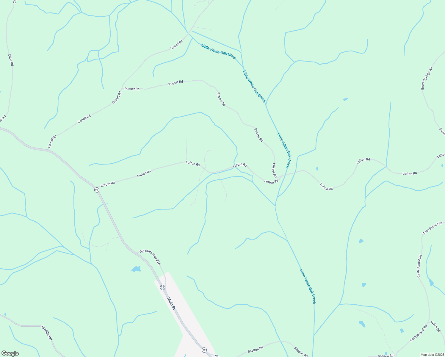 map of restaurants, bars, coffee shops, grocery stores, and more near 638 Lofton Road in Enville