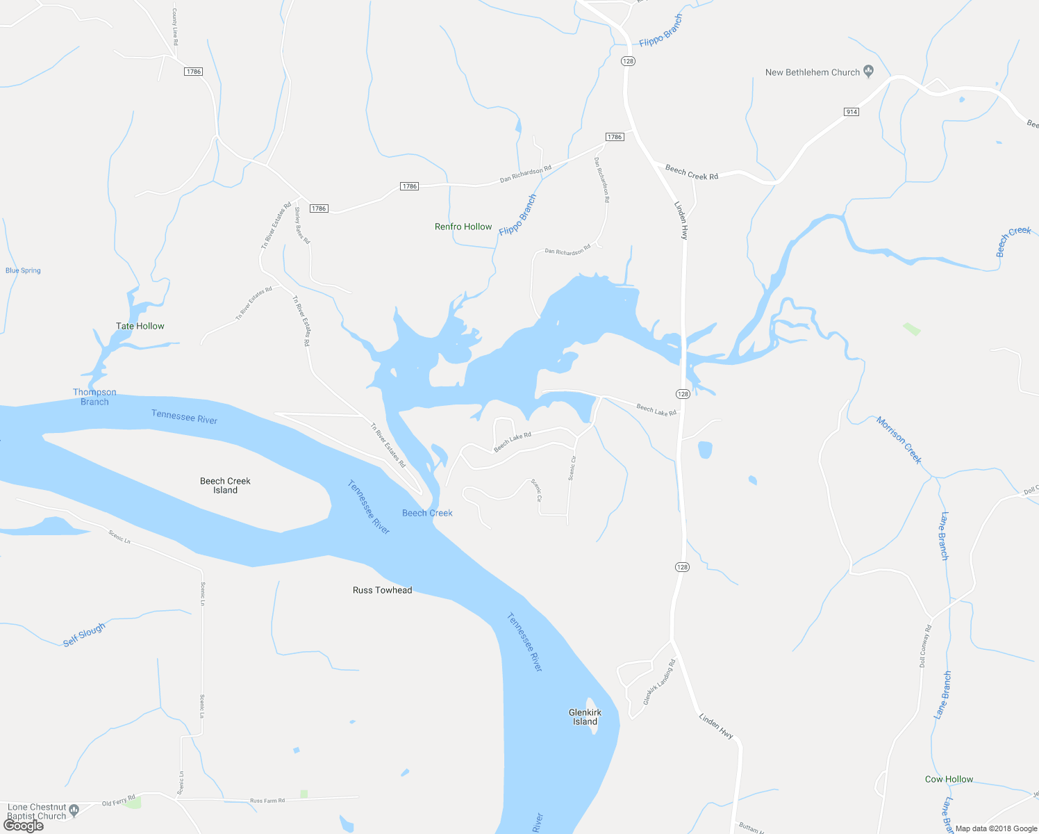 map of restaurants, bars, coffee shops, grocery stores, and more near 1010 Scenic Cir in Clifton