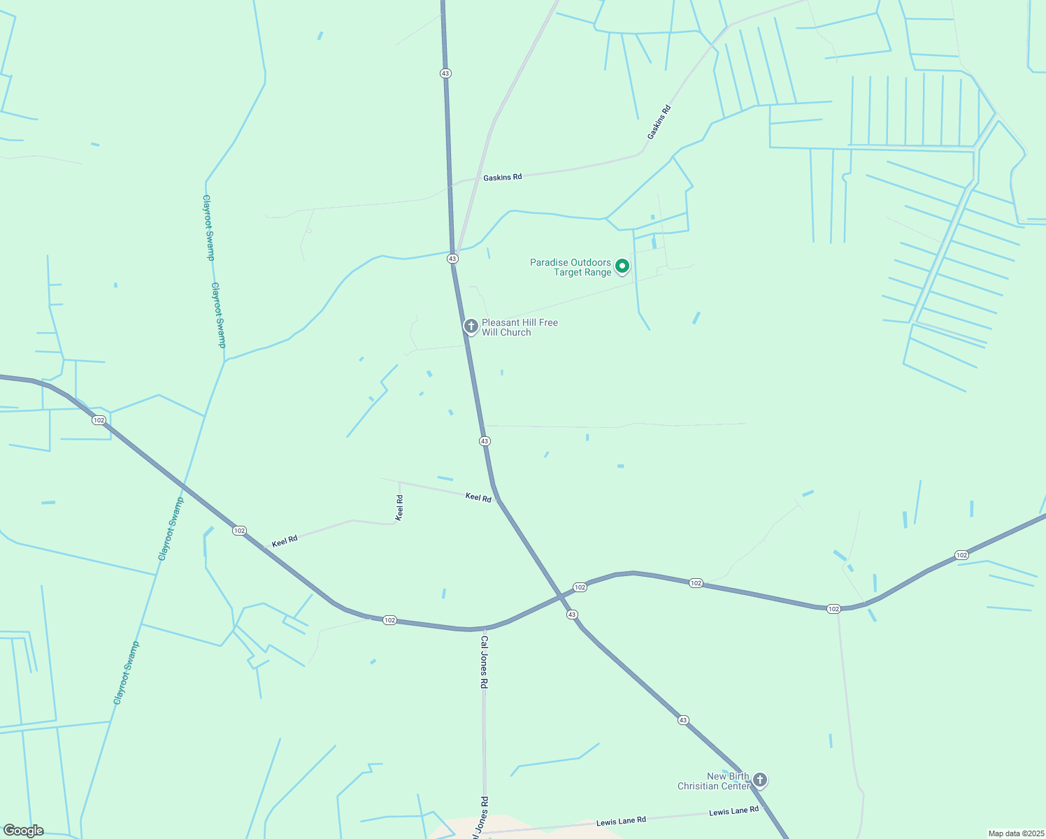 map of restaurants, bars, coffee shops, grocery stores, and more near 3953 Grover Smith Road in Grimesland