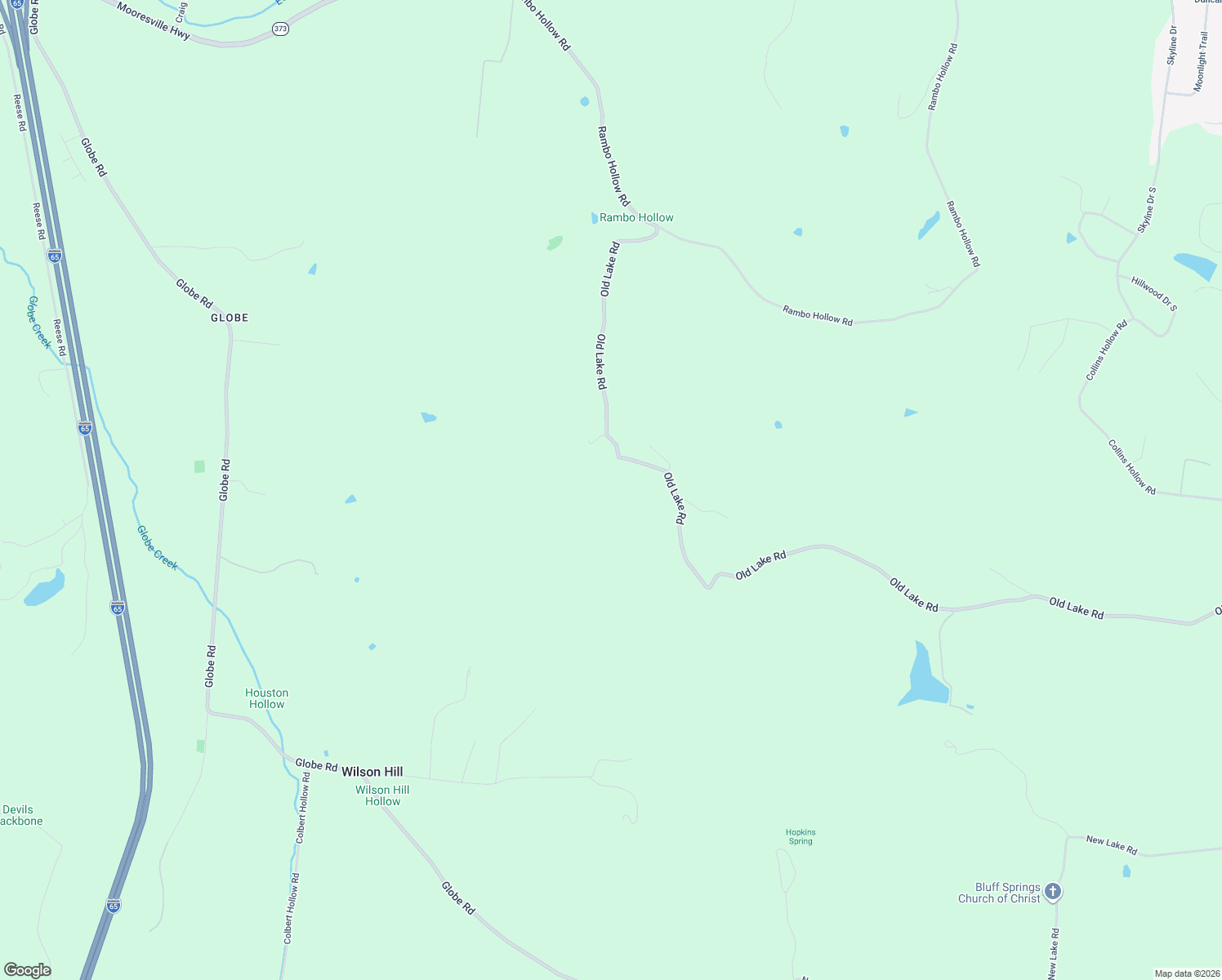 map of restaurants, bars, coffee shops, grocery stores, and more near 2037 Old Lake Road in Lewisburg