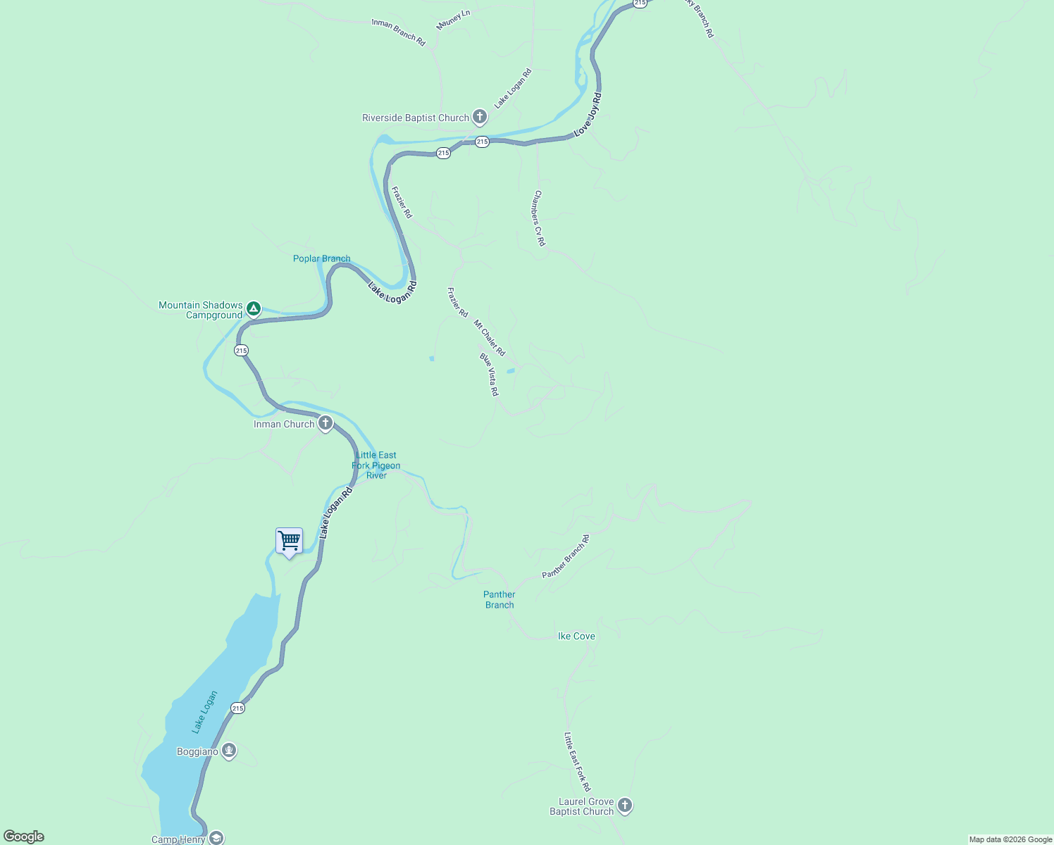 map of restaurants, bars, coffee shops, grocery stores, and more near 1448 Mount Chalet Road in Canton