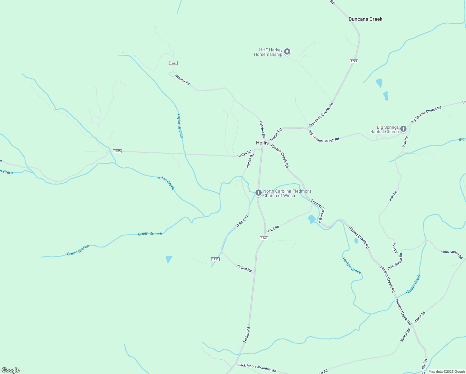 map of restaurants, bars, coffee shops, grocery stores, and more near 601 Stubbs Road in Ellenboro