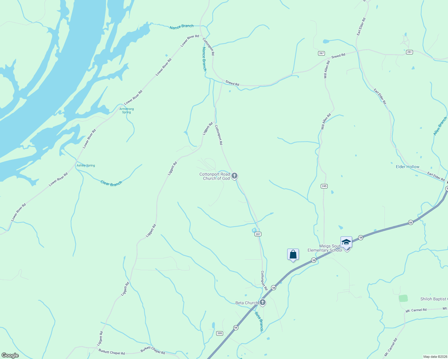 map of restaurants, bars, coffee shops, grocery stores, and more near 193 South Crisp Lane in Decatur