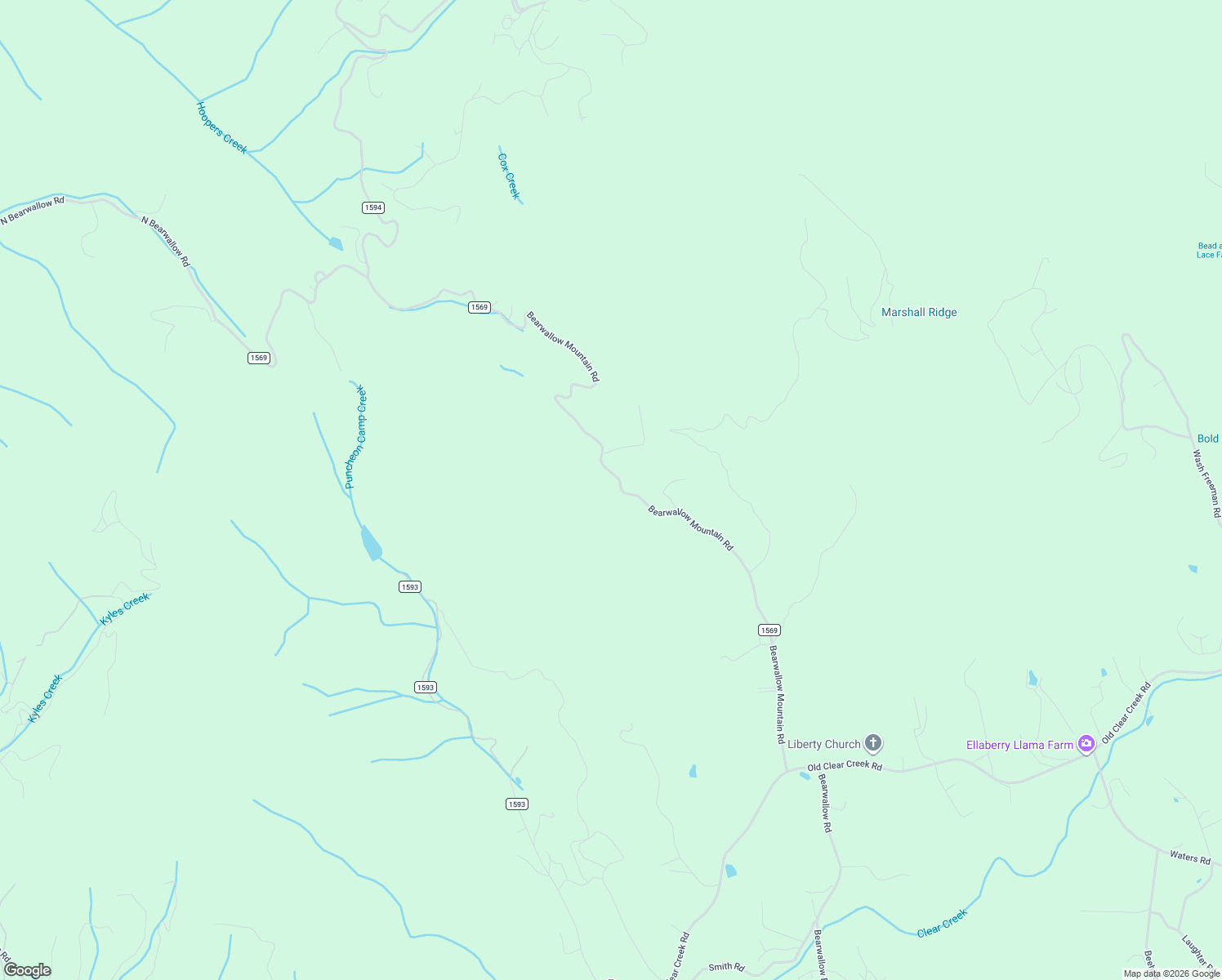 map of restaurants, bars, coffee shops, grocery stores, and more near 1058 Bearwallow Mountain Road in Hendersonville