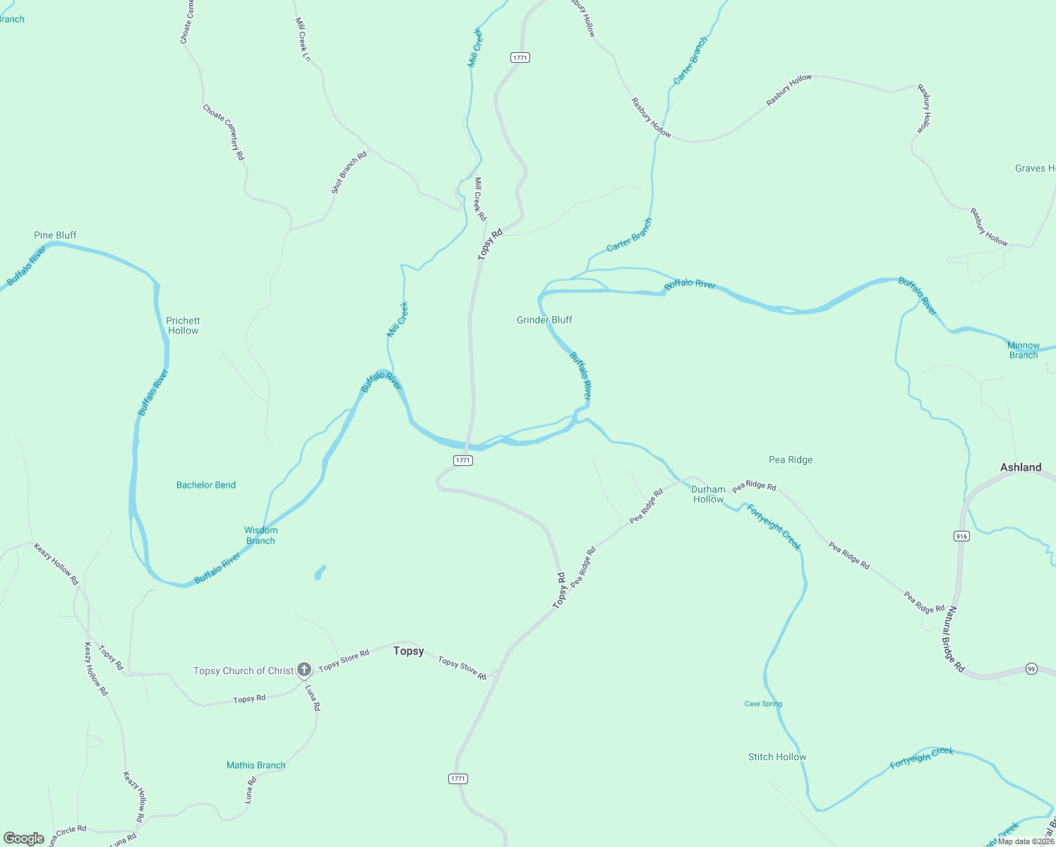 map of restaurants, bars, coffee shops, grocery stores, and more near 7902 Topsy Road in Waynesboro
