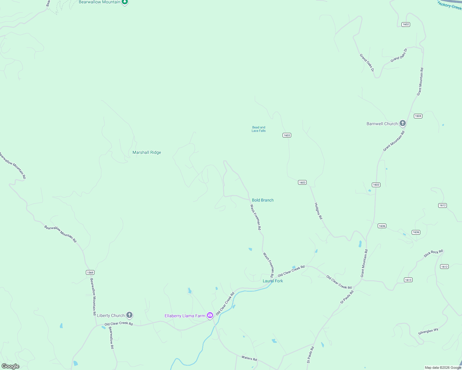 map of restaurants, bars, coffee shops, grocery stores, and more near 75 West Woodland Trail in Hendersonville