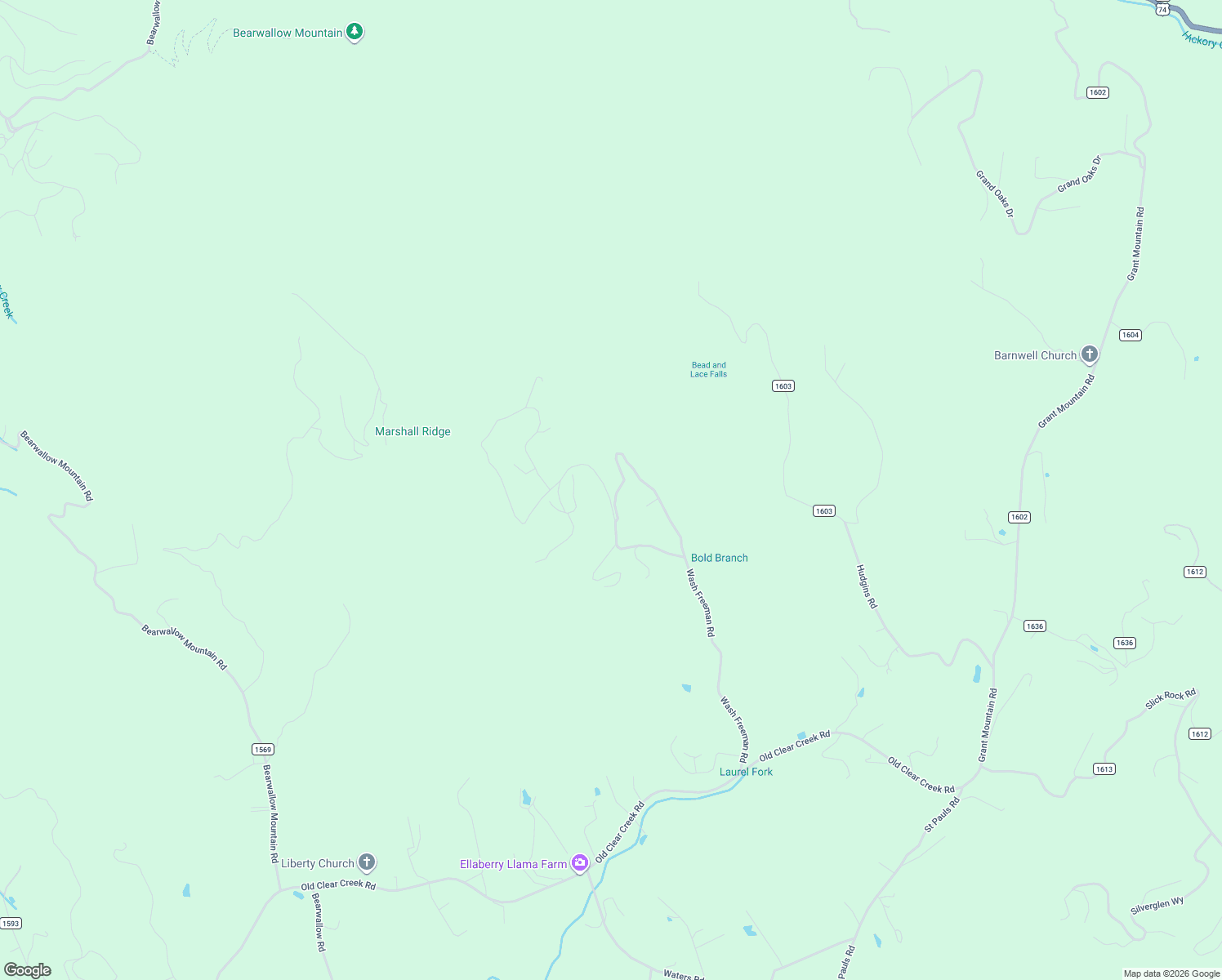 map of restaurants, bars, coffee shops, grocery stores, and more near 1206 Washington Freeman Road in Hendersonville