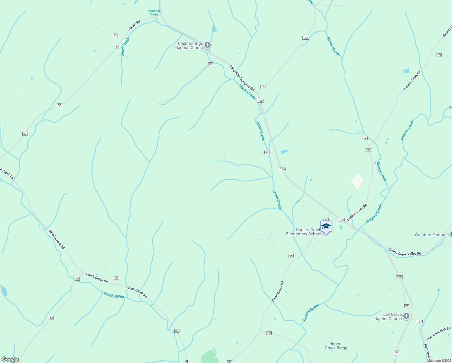 map of restaurants, bars, coffee shops, grocery stores, and more near in Decatur