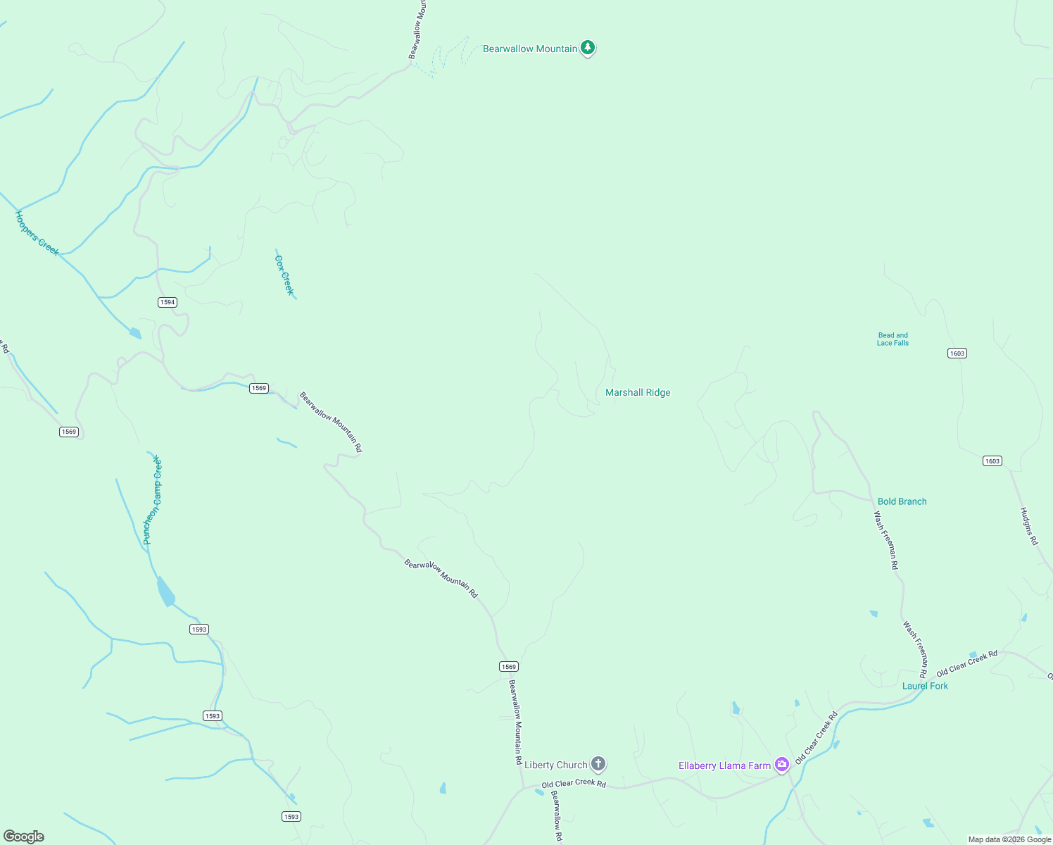 map of restaurants, bars, coffee shops, grocery stores, and more near 1237 Hickory Acres Road in Hendersonville