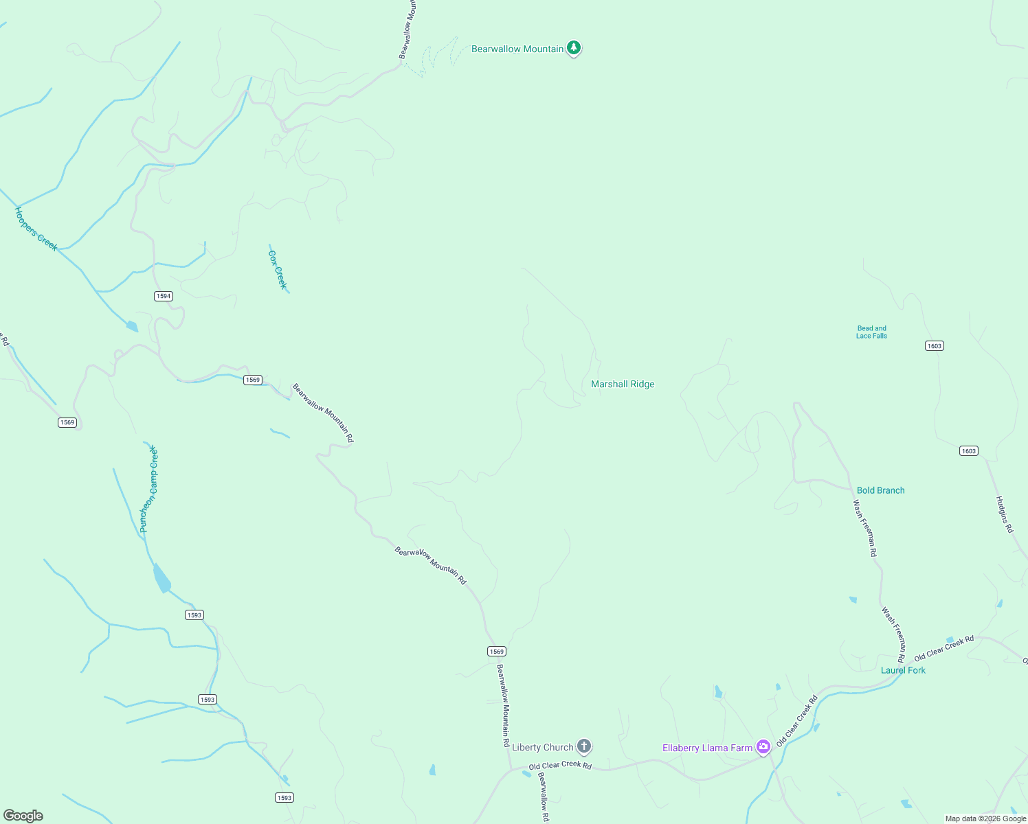 map of restaurants, bars, coffee shops, grocery stores, and more near 1237 Hickory Acres Road in Hendersonville
