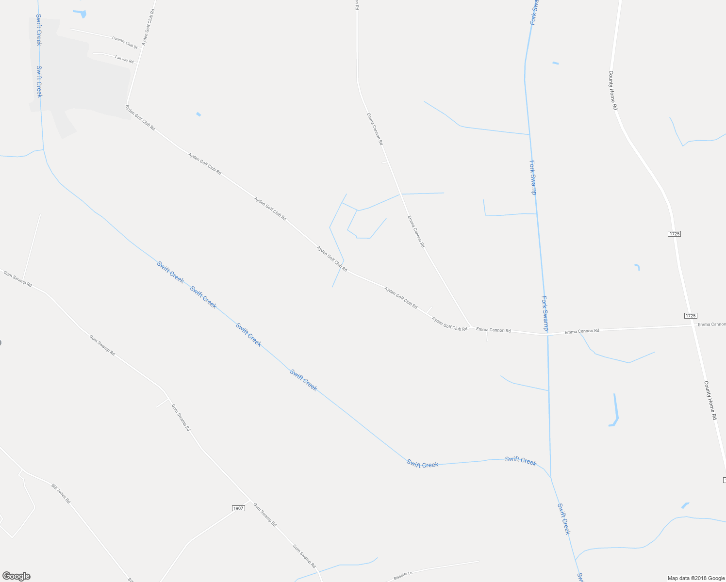 map of restaurants, bars, coffee shops, grocery stores, and more near 5118 Ayden Golf Club Road in Ayden