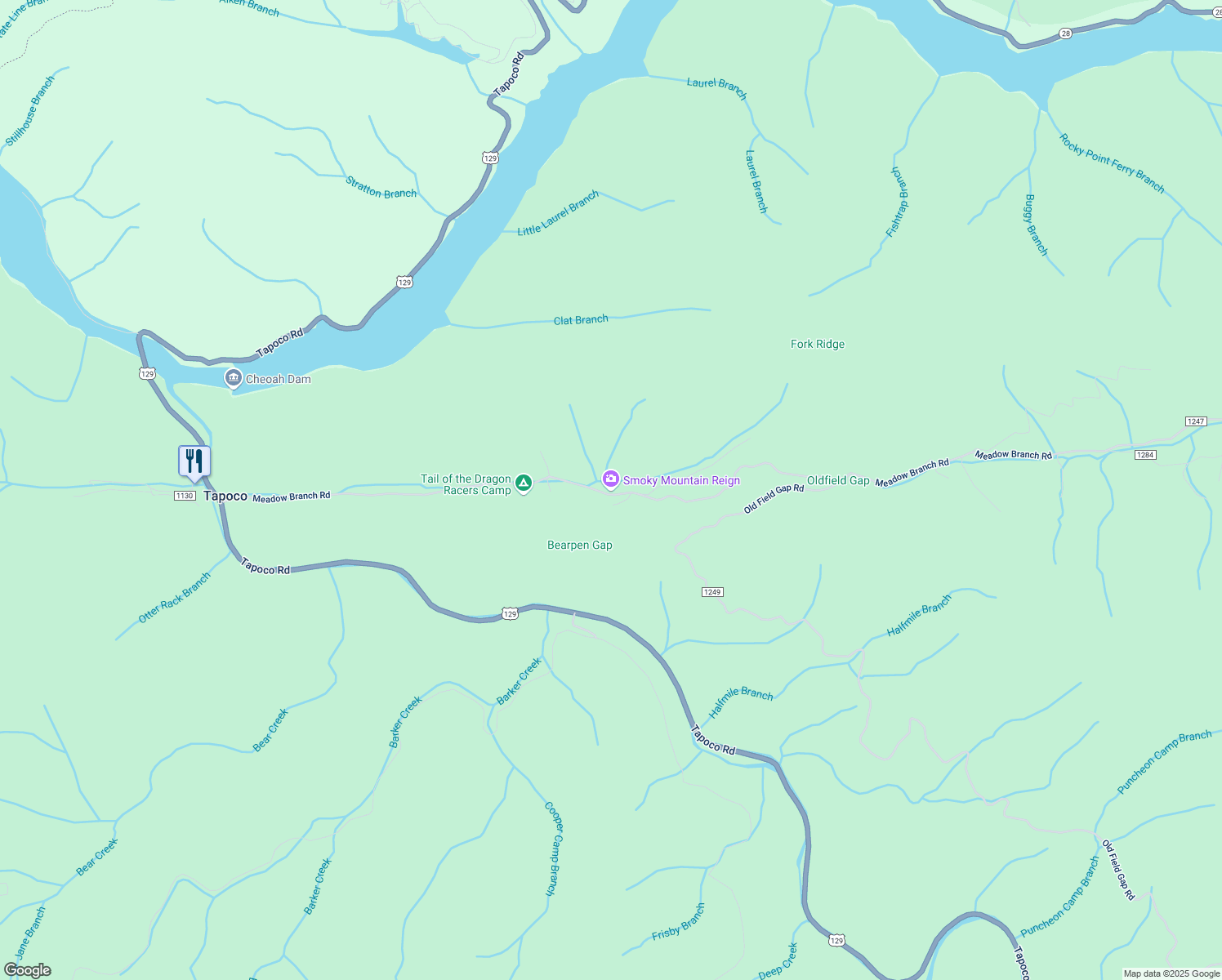 map of restaurants, bars, coffee shops, grocery stores, and more near 1191 Meadow Branch Road in Robbinsville