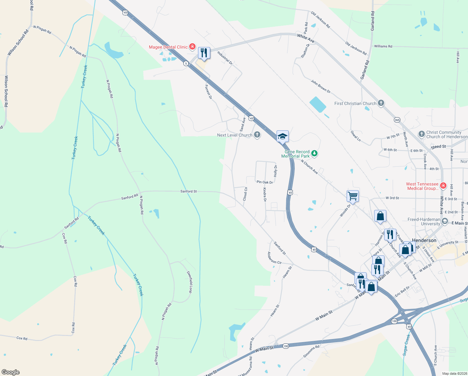 map of restaurants, bars, coffee shops, grocery stores, and more near 755 Sand Ave in Henderson