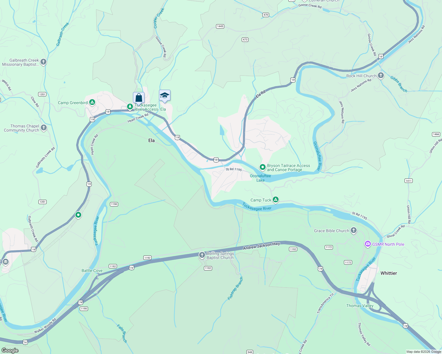 map of restaurants, bars, coffee shops, grocery stores, and more near 81 Kenneth Cooper Road in Whittier
