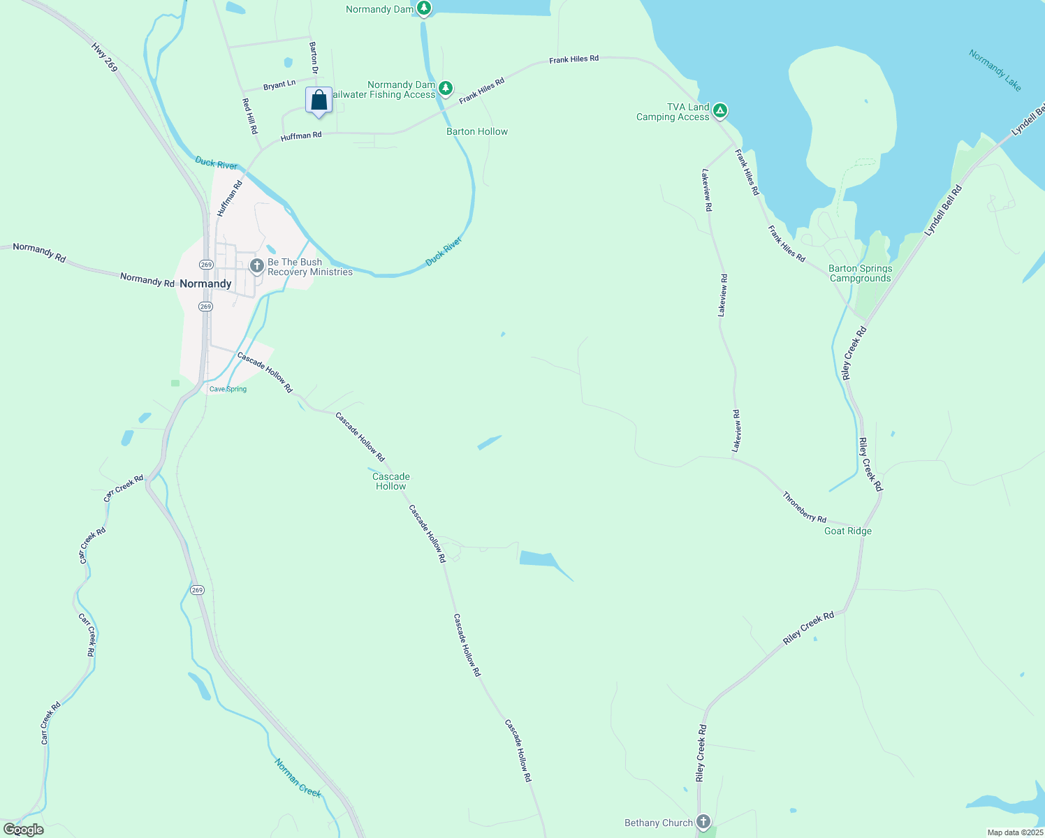 map of restaurants, bars, coffee shops, grocery stores, and more near in Normandy