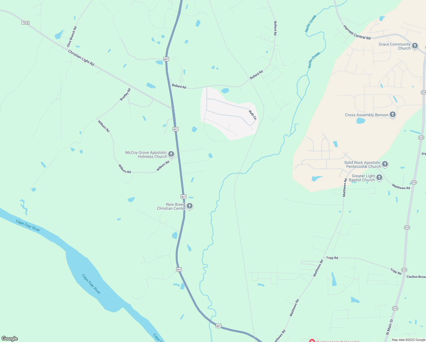 map of restaurants, bars, coffee shops, grocery stores, and more near 236 Classic Cove Court in Fuquay Varina
