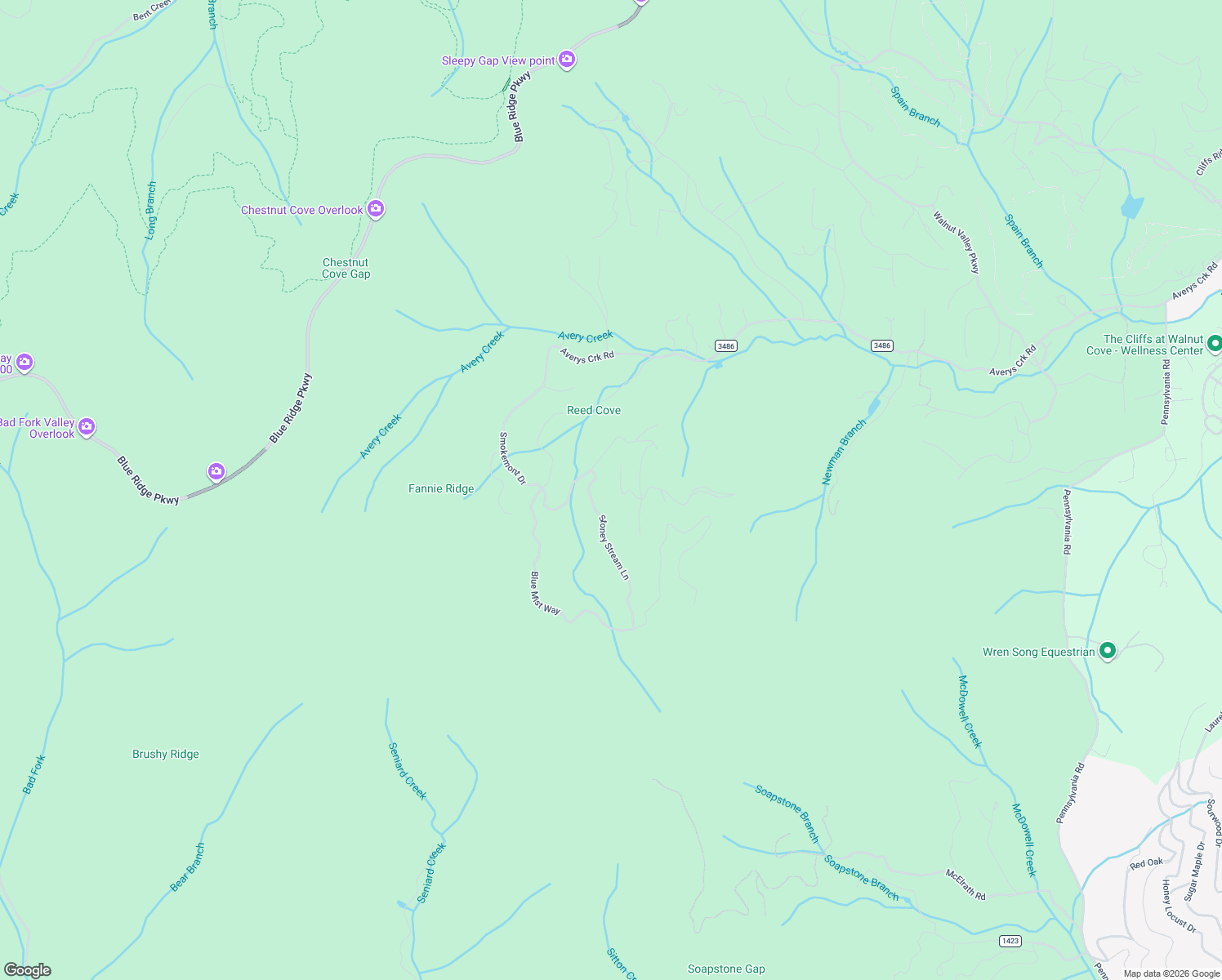 map of restaurants, bars, coffee shops, grocery stores, and more near 826 Stoney Stream Lane in Arden