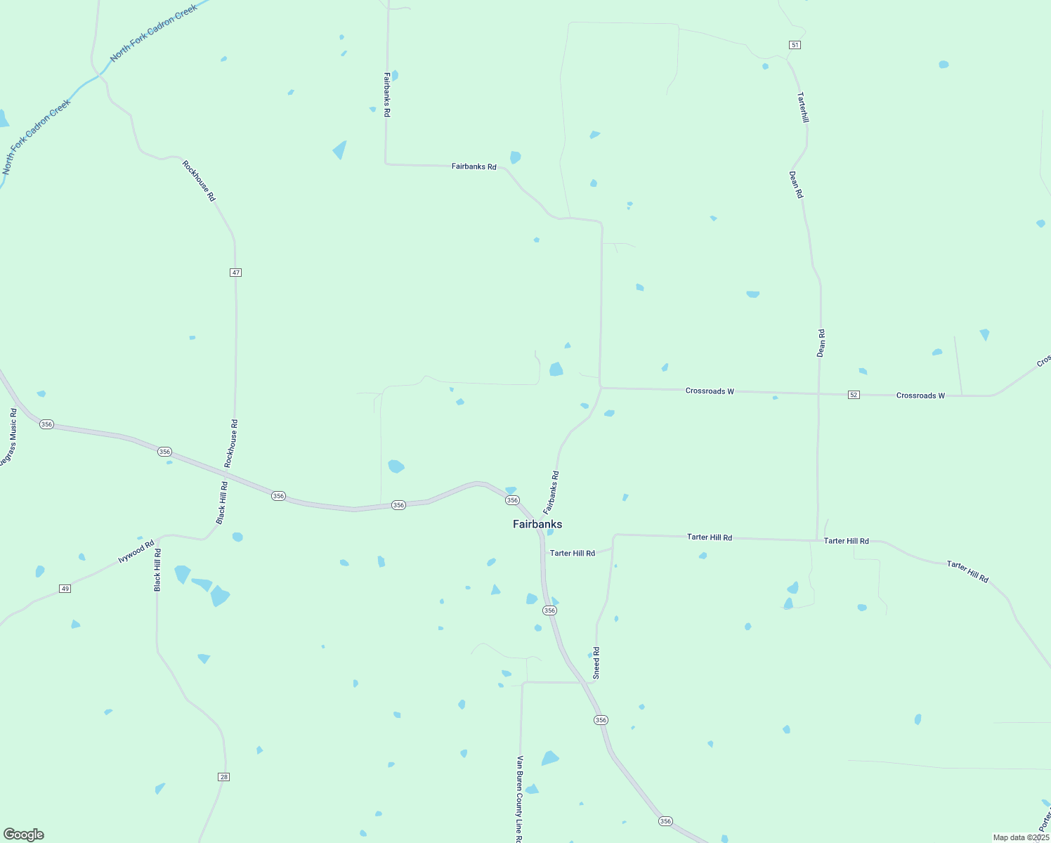 map of restaurants, bars, coffee shops, grocery stores, and more near 380 Fairbanks Road in Quitman