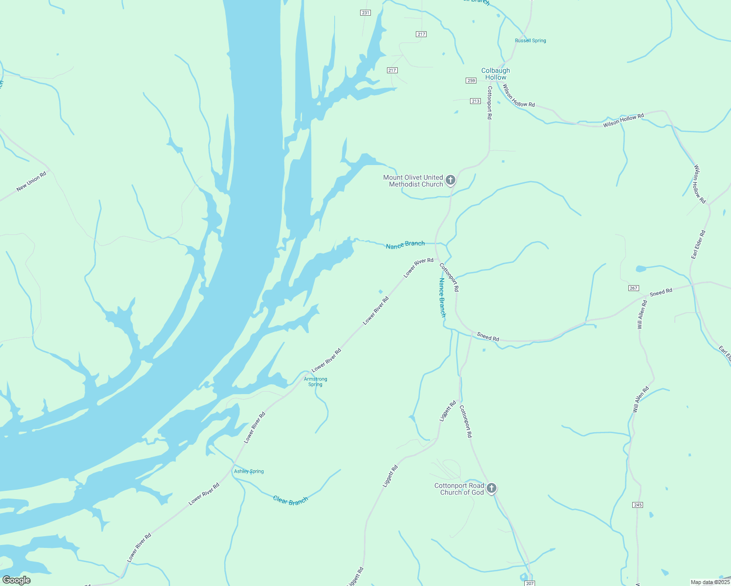 map of restaurants, bars, coffee shops, grocery stores, and more near 360 Lower River Road in Decatur