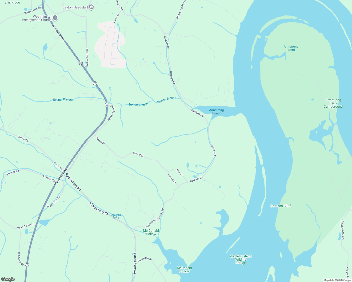 map of restaurants, bars, coffee shops, grocery stores, and more near 953 Sunset Drive in Dayton