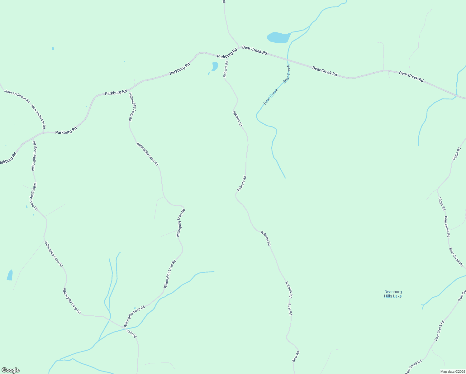 map of restaurants, bars, coffee shops, grocery stores, and more near 234 Roberts Road in Pinson