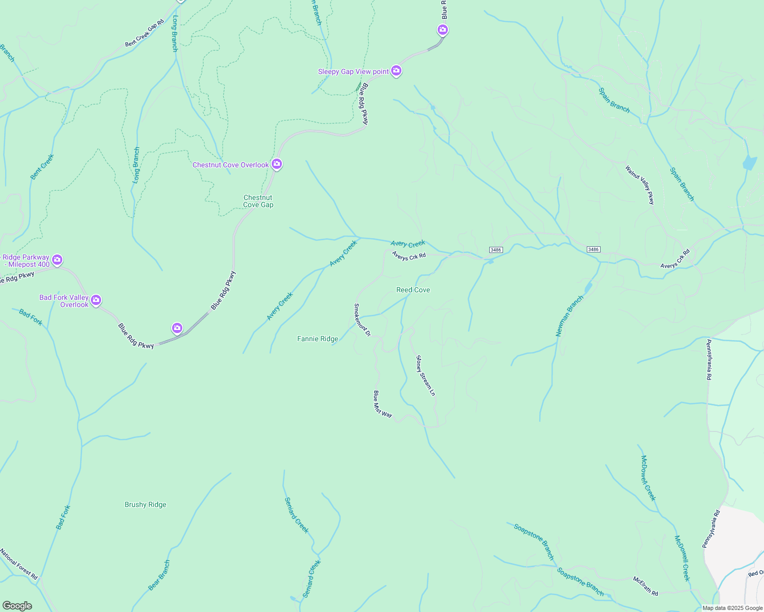 map of restaurants, bars, coffee shops, grocery stores, and more near 737 Streamside Drive in Arden