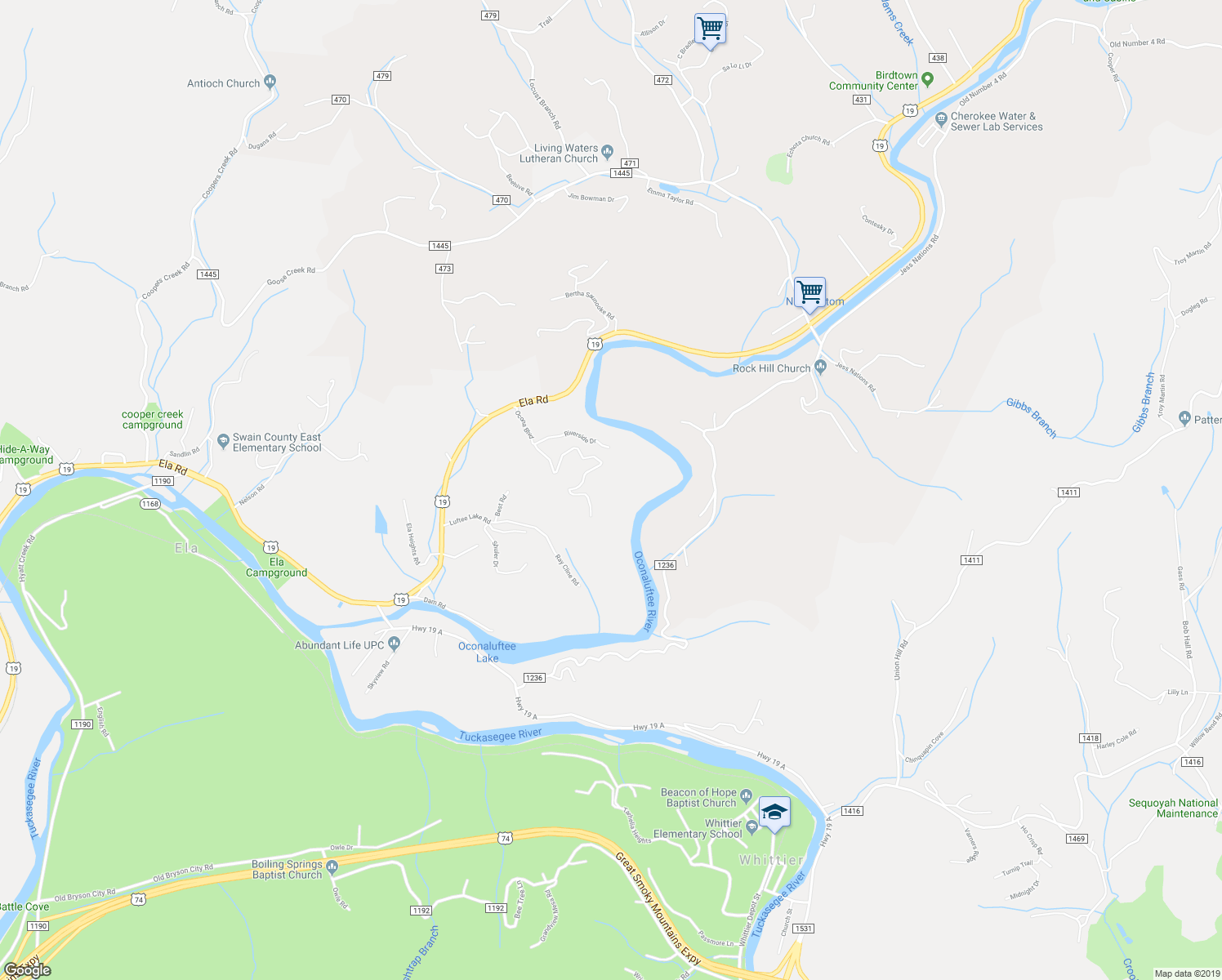 map of restaurants, bars, coffee shops, grocery stores, and more near 139 Rhododendron Hill in Whittier