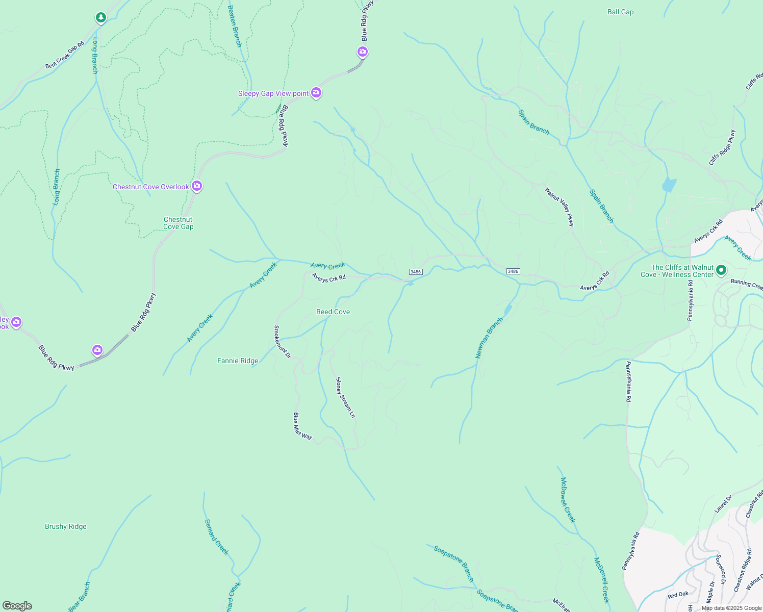 map of restaurants, bars, coffee shops, grocery stores, and more near 240 Smokemont Drive in Arden